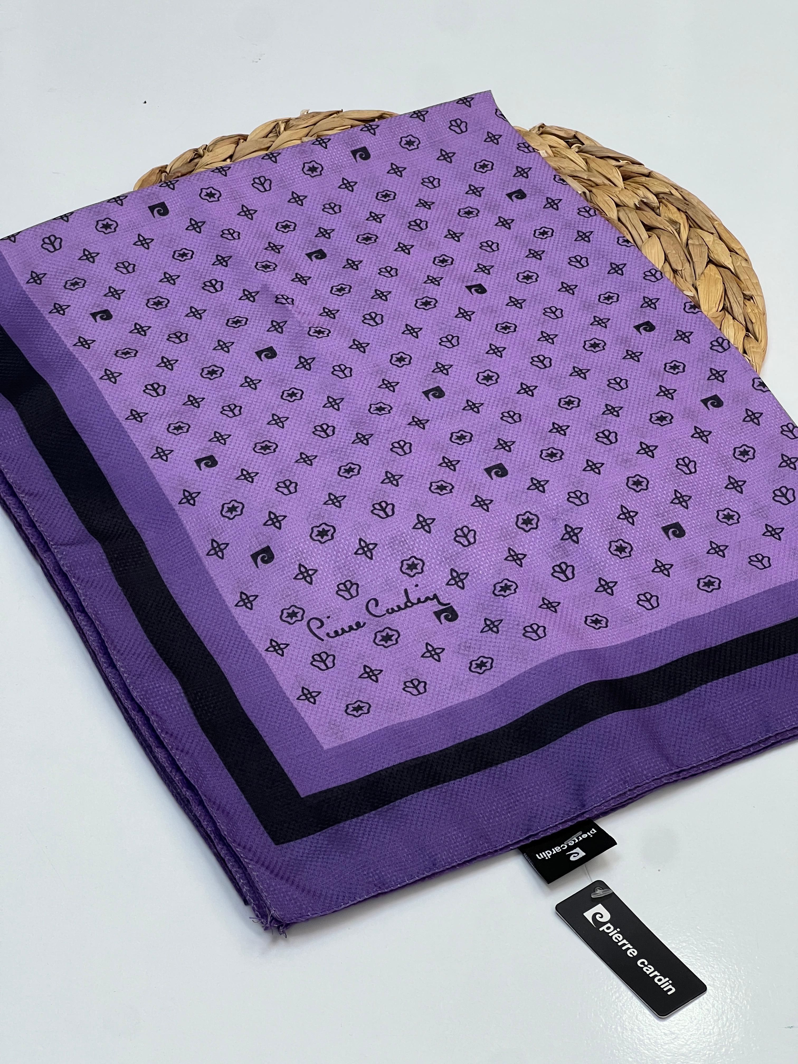 PİEERE CARDİN LACOSTE KUMAŞ SOFT ŞAL - MOR 2