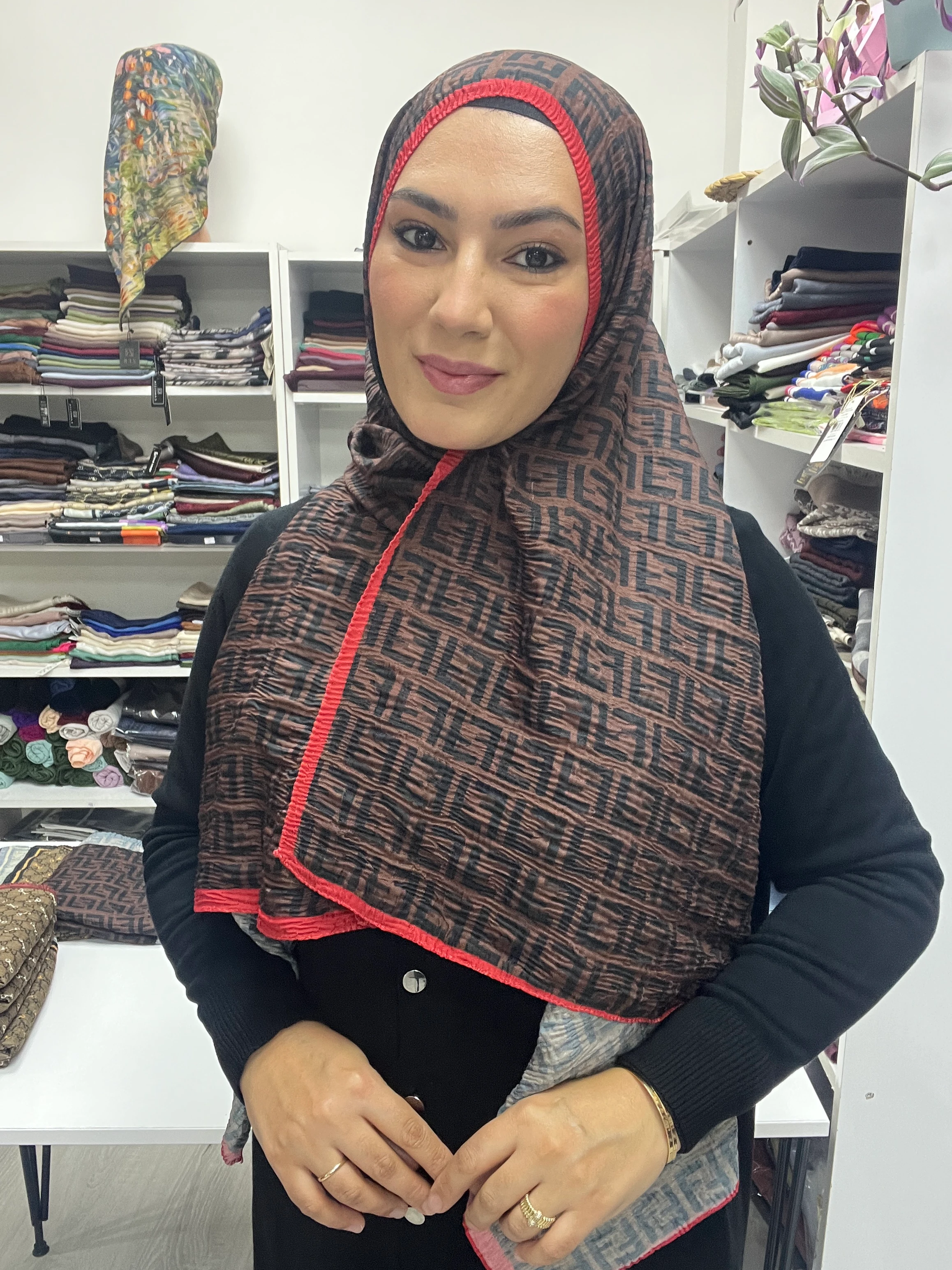 Müslin şal fendi 1003