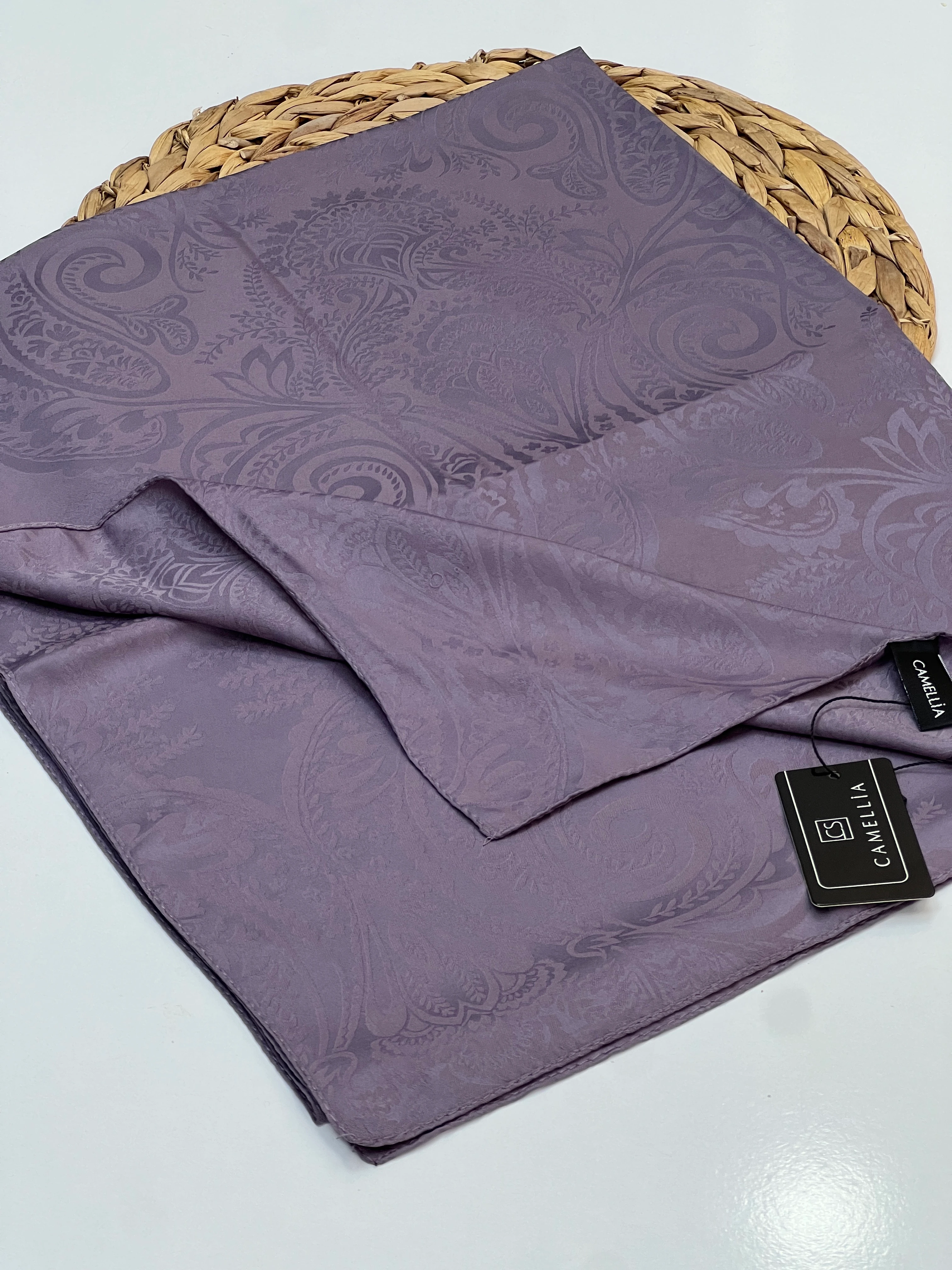 ETNİK DESEN JAKAR ŞAL - LİLA