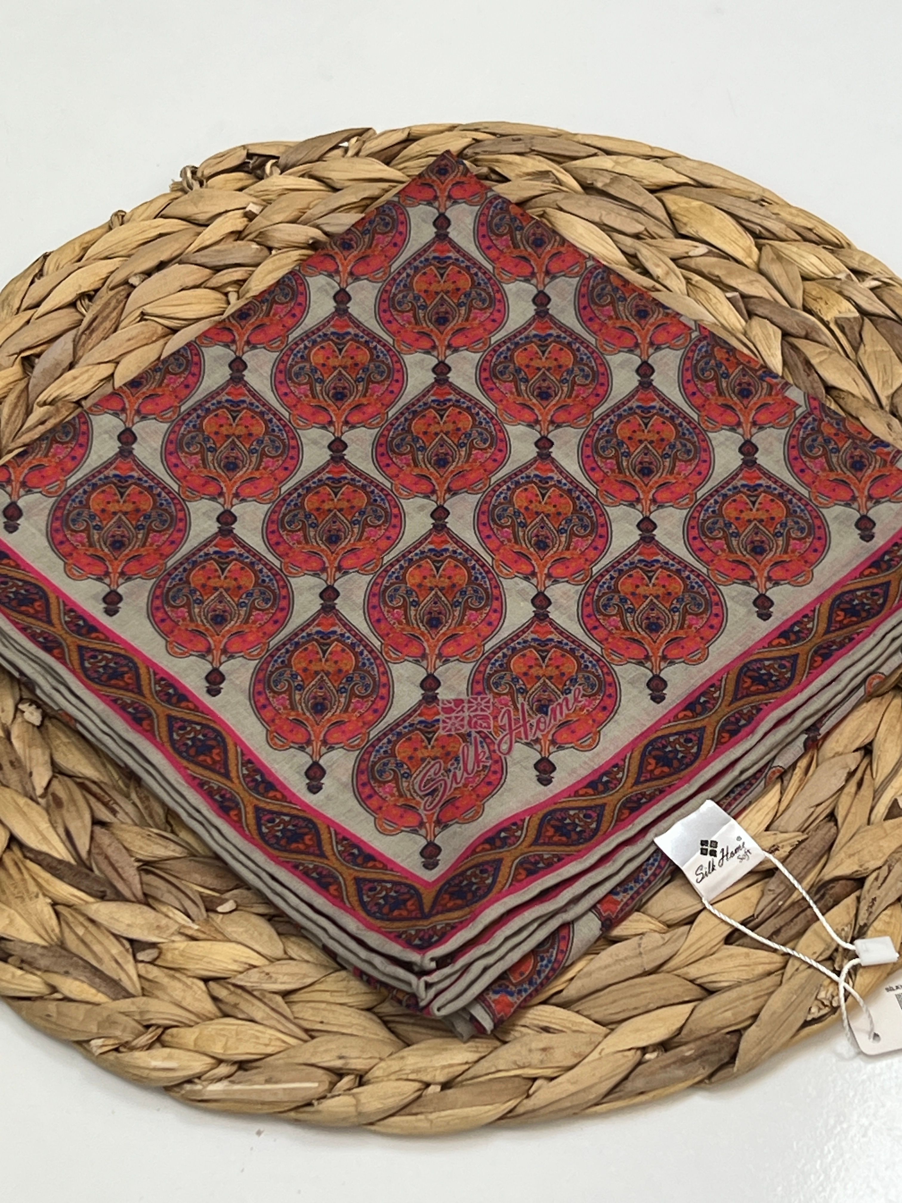 SİLK HOME BATİK DESEN SOFT EŞARP - RENK 13