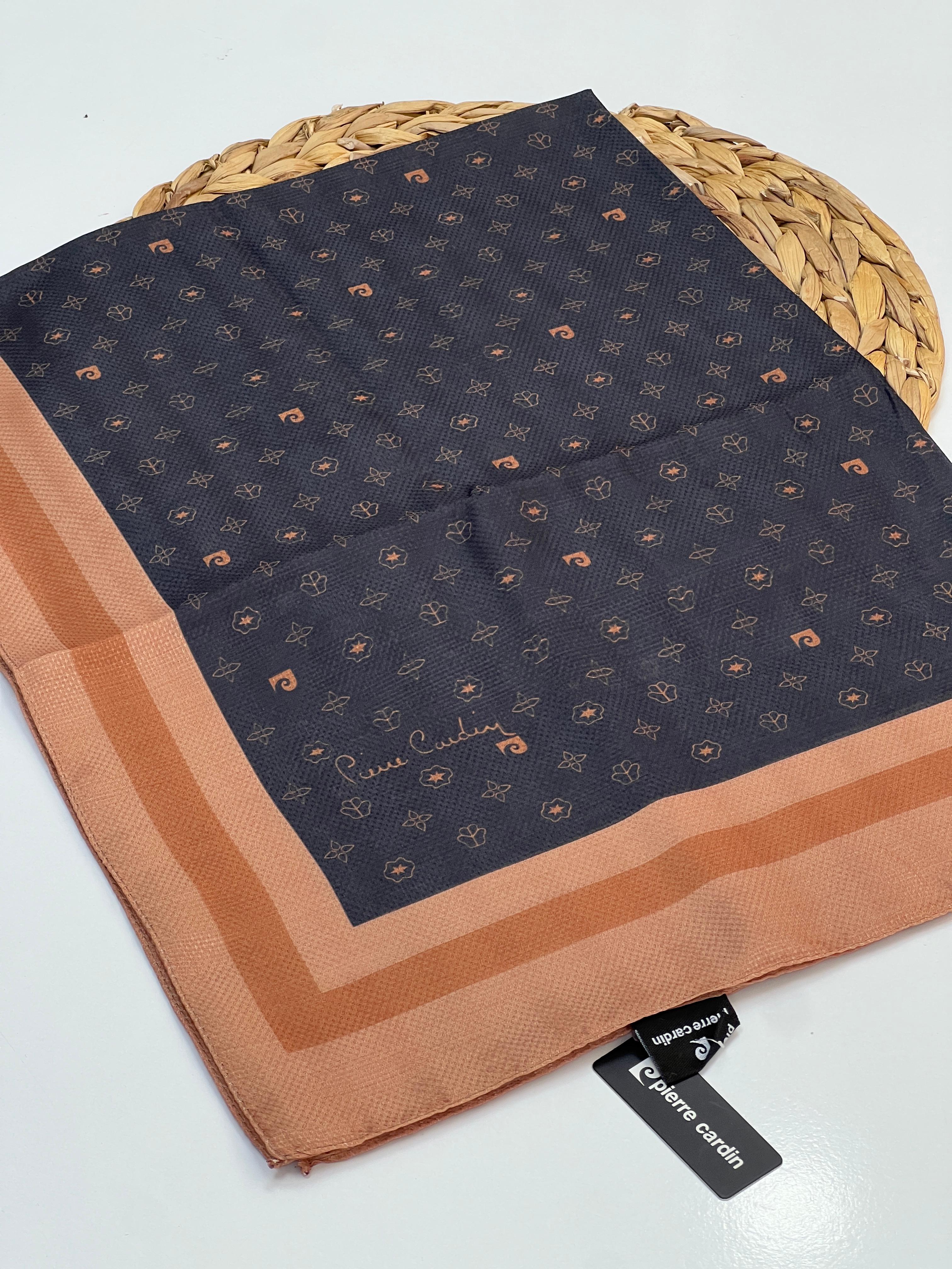 PİEERE CARDİN LACOSTE KUMAŞ SOFT ŞAL - SİYAH-TARÇIN