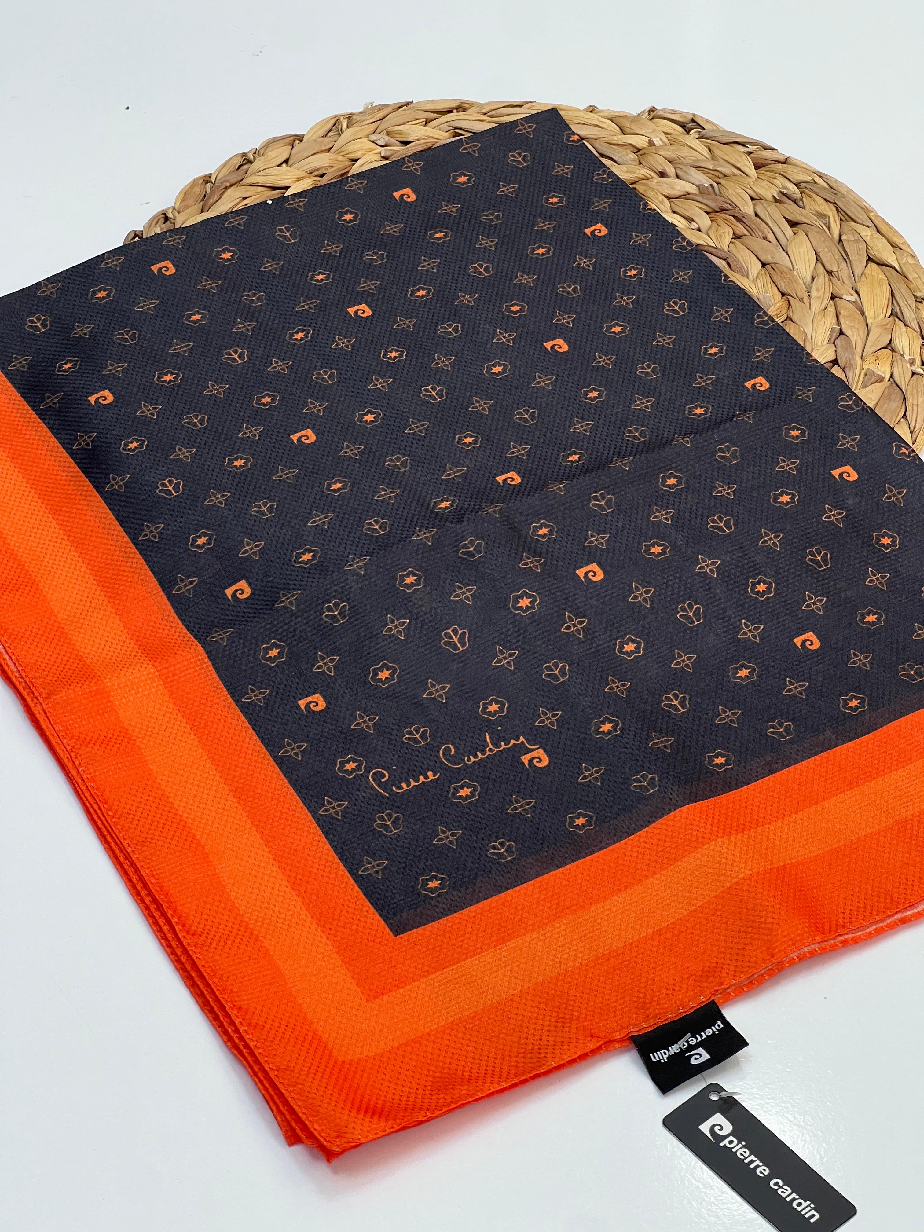 PİEERE CARDİN LACOSTE KUMAŞ SOFT ŞAL - TURUNCU