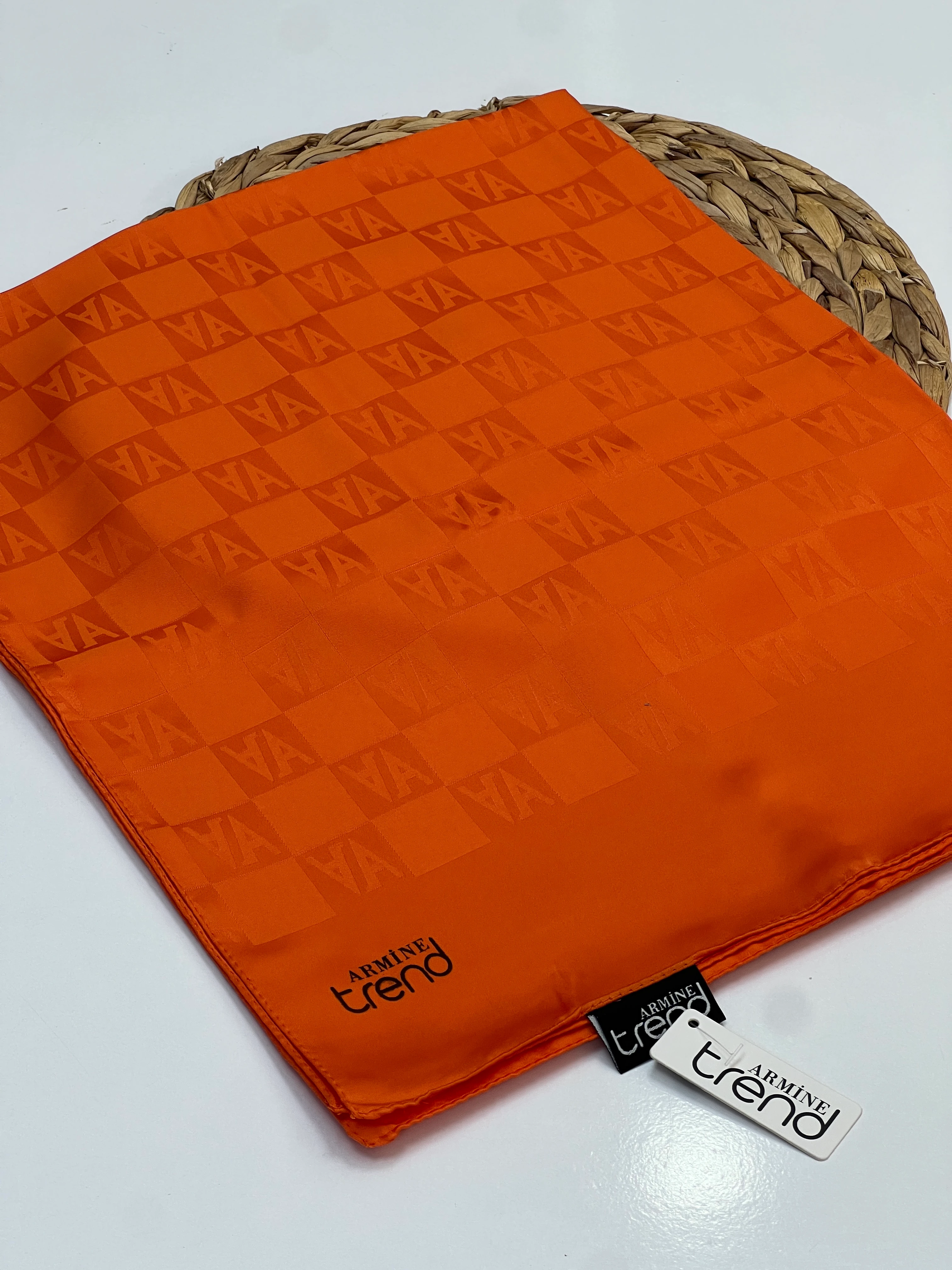 ARMİNE TREND JAKAR ŞALLAR - TURUNCU