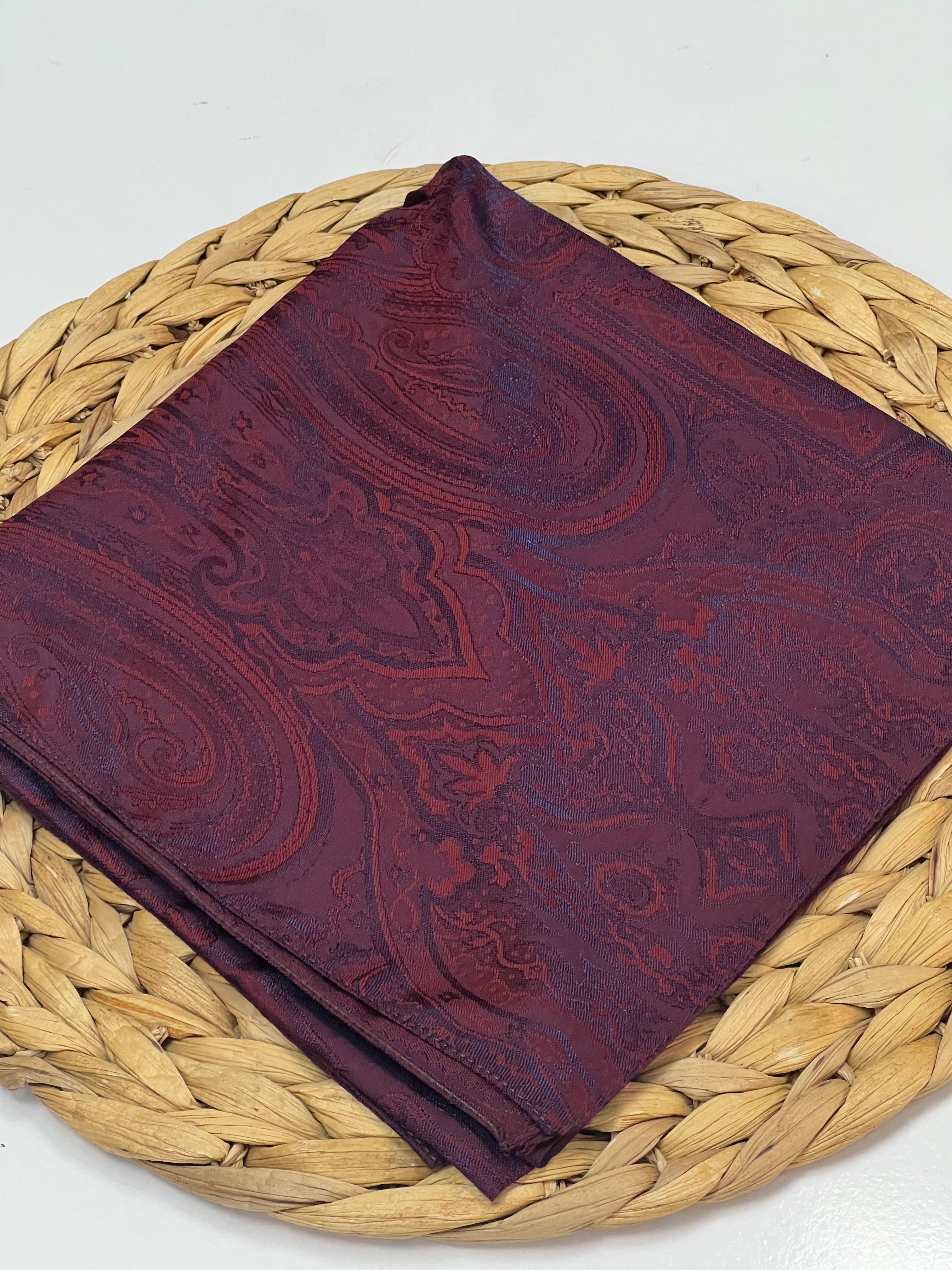 ETRO DESEN VUAL PAMUK EŞARP - MÜRDÜM