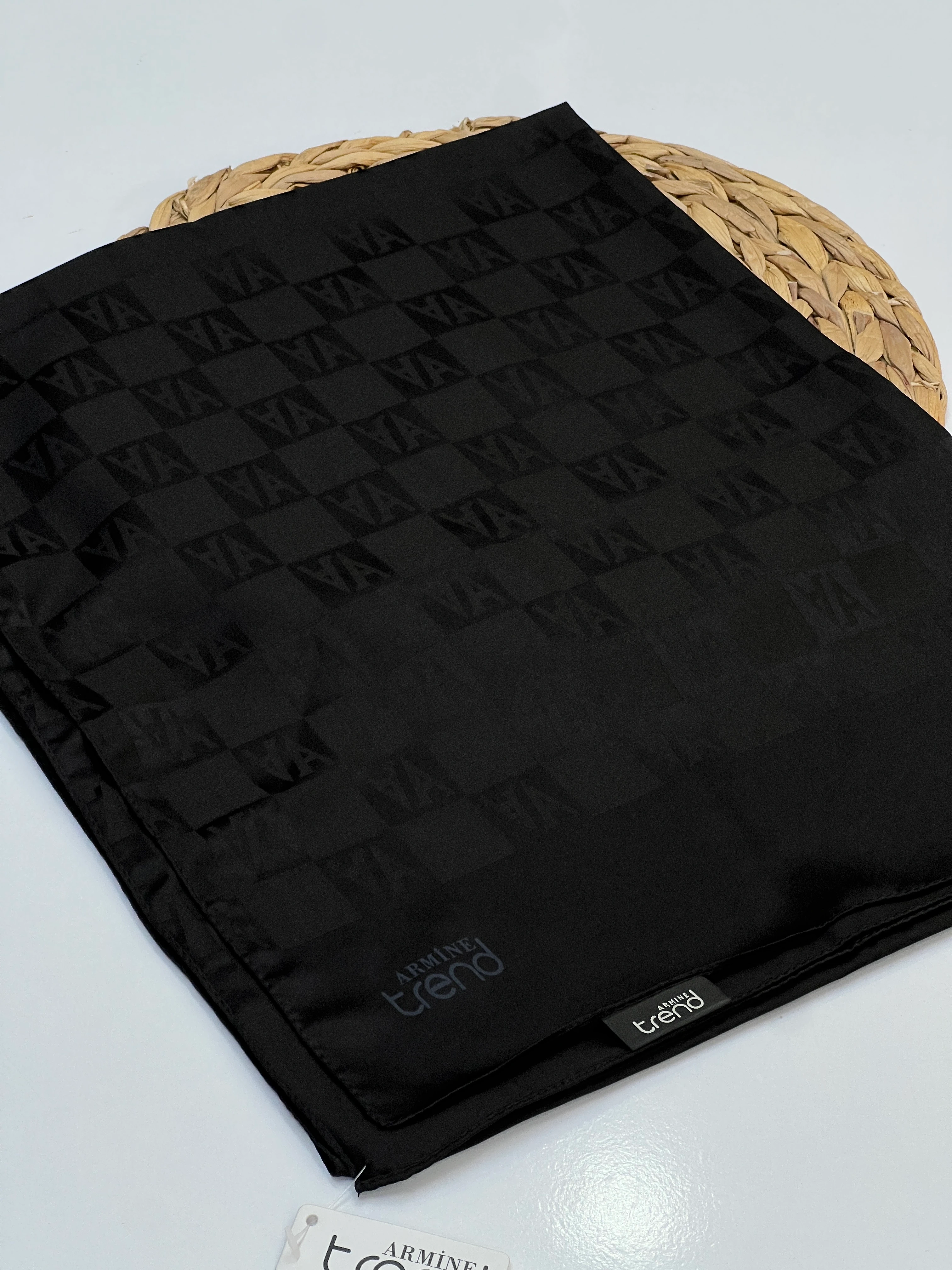 ARMİNE TREND JAKAR ŞALLAR - SİYAH