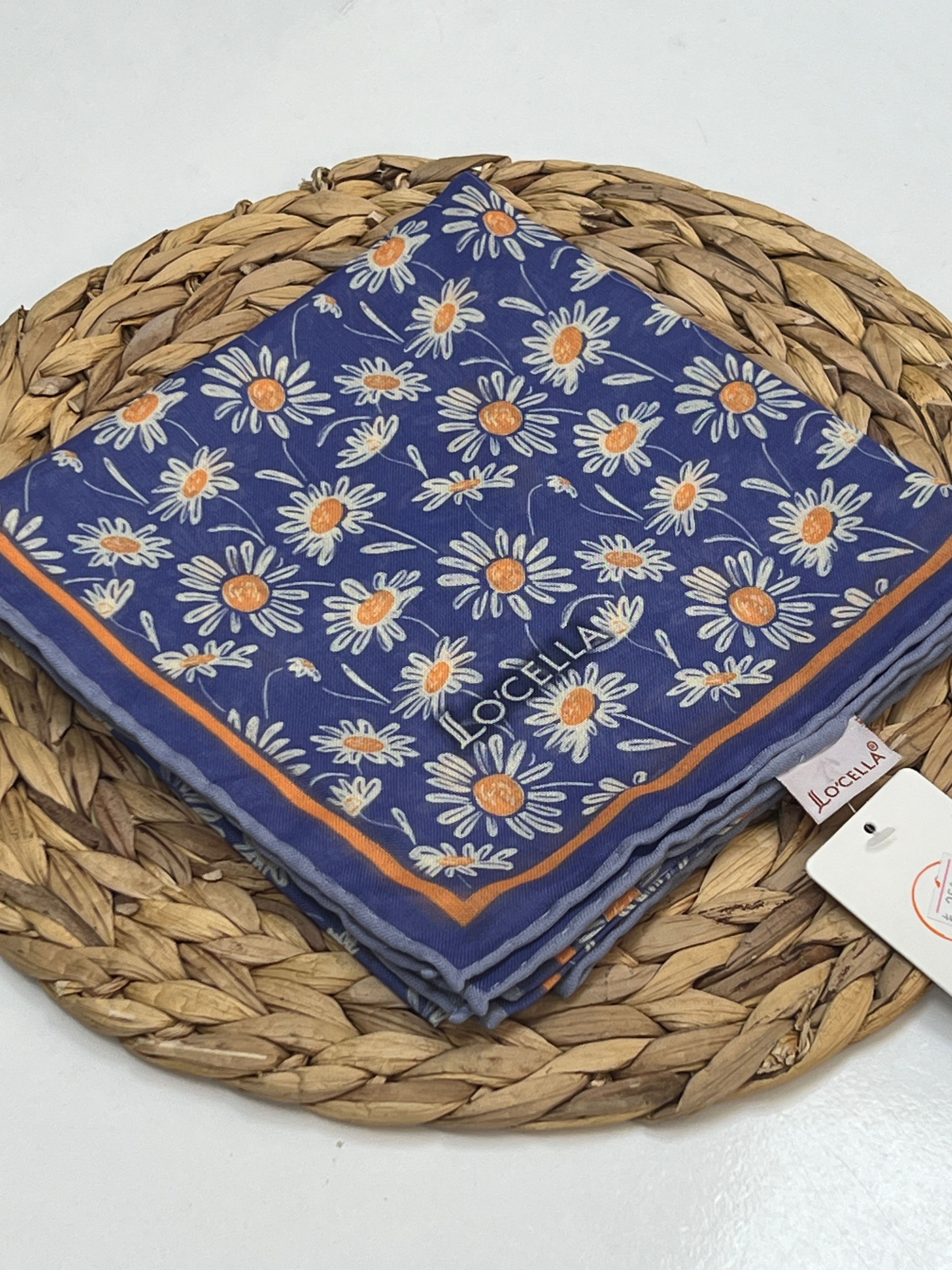 LOCELLA PAPATYA DESEN SOFT EŞARP - MOR