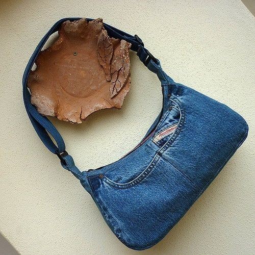 Denim kadın çantaları