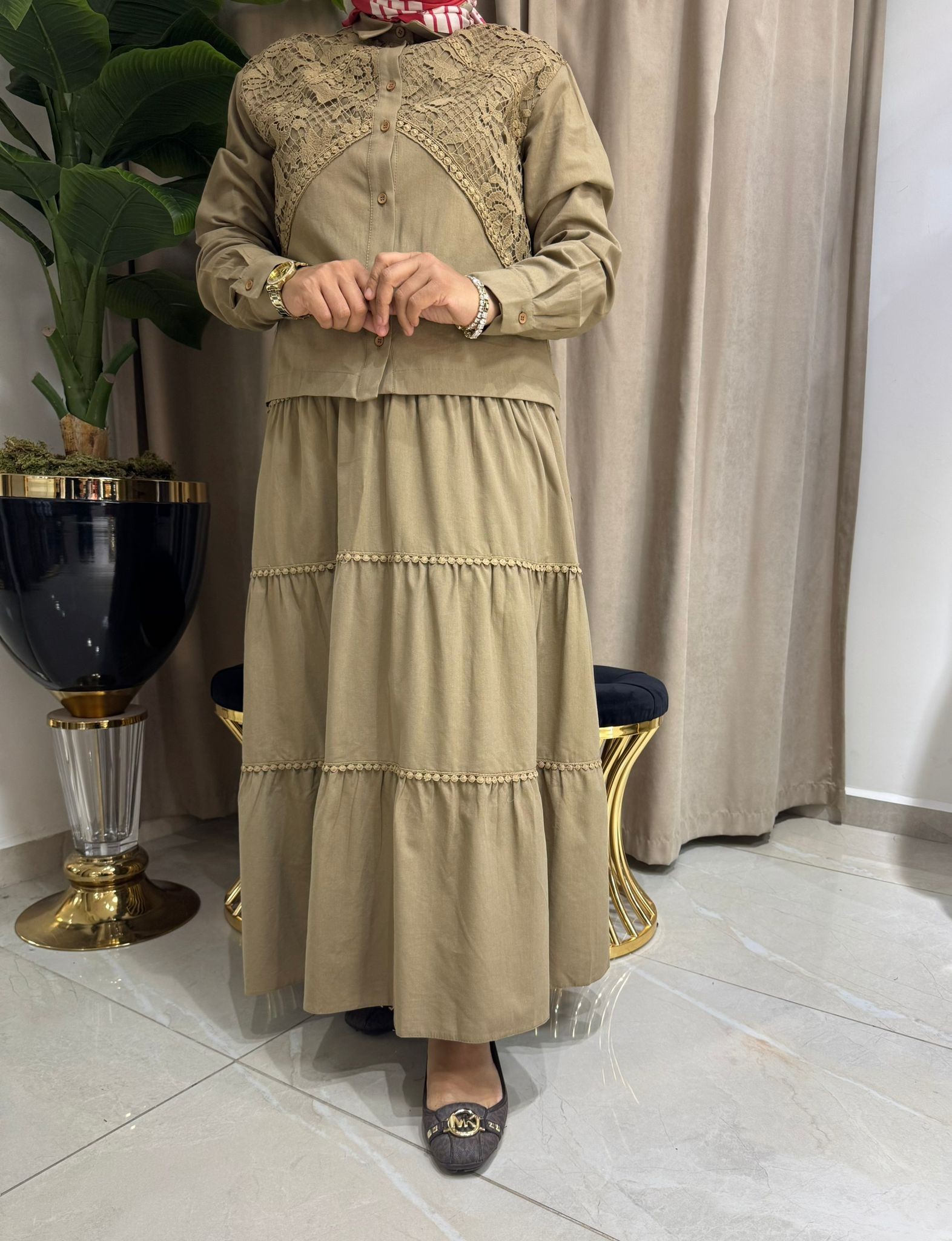 NURCAN ÇETİN ETEKLİ TAKIM