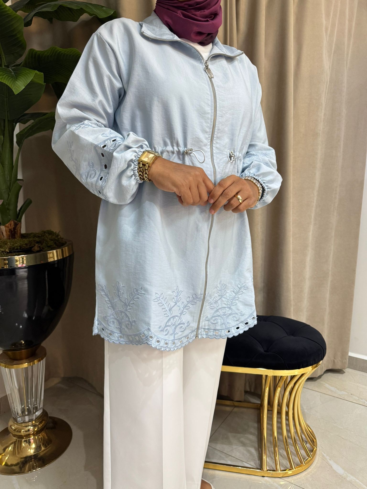 NAKIŞ DETAYLI CEKET 3020