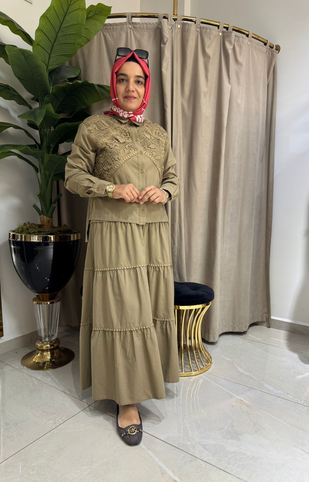 NURCAN ÇETİN ETEKLİ TAKIM