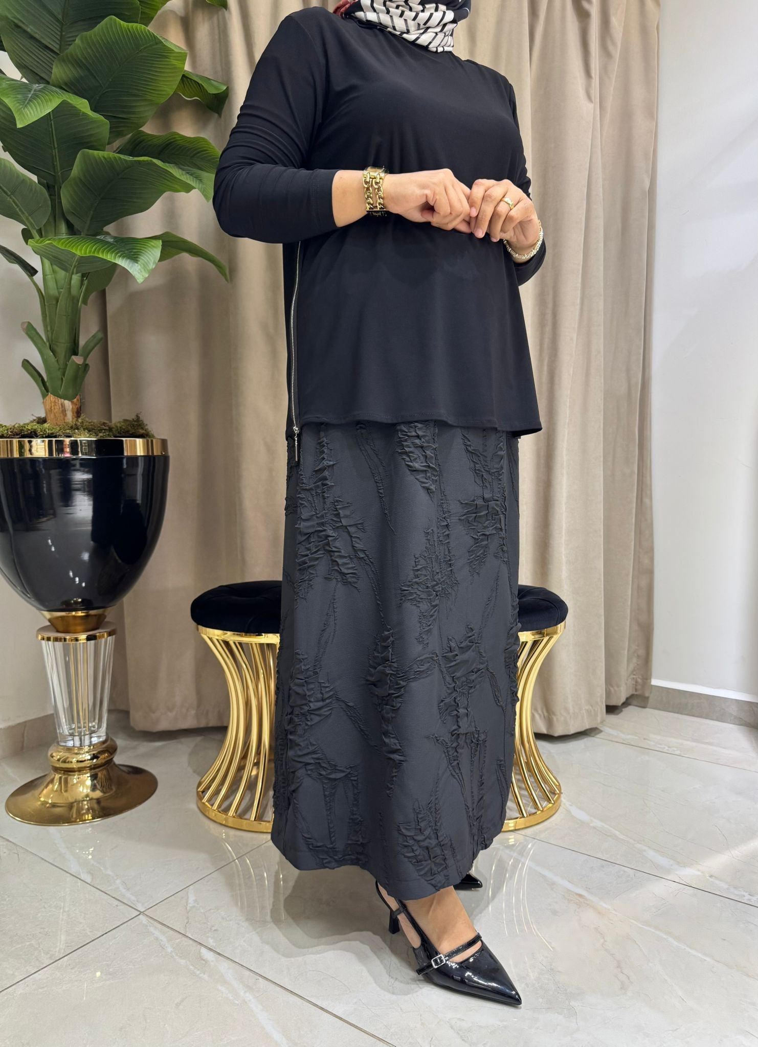 NURCAN ÇETİN ETEKLİ TAKIM 25456