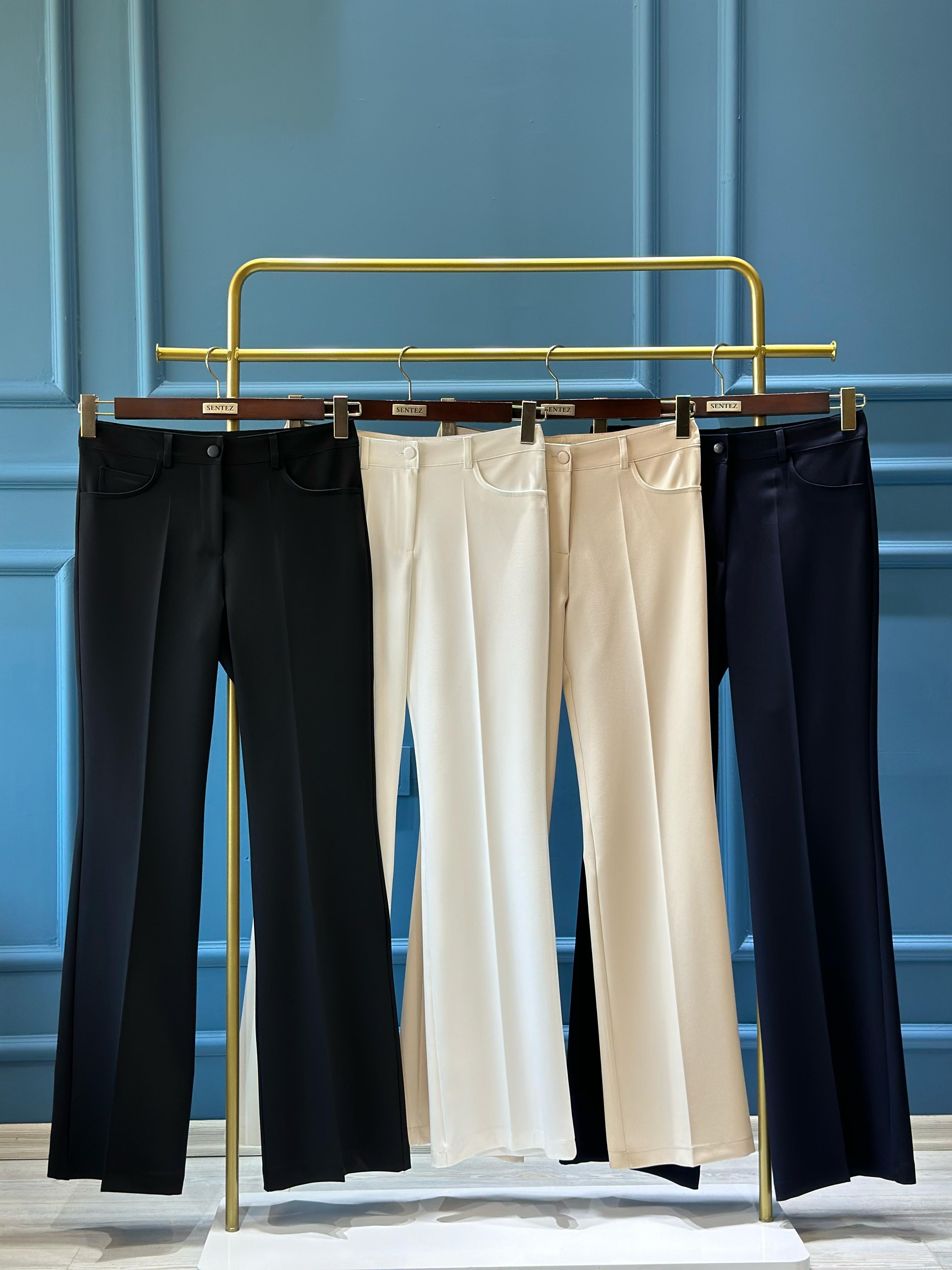 SENTEZ BEŞ CEP İSPANYOL PAÇA PANTOLON