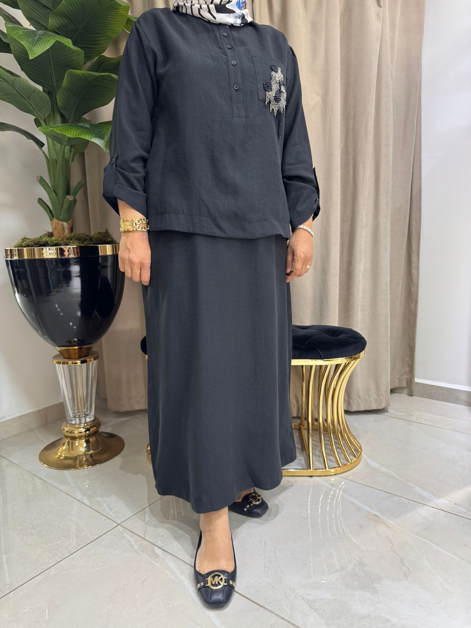 NURCAN ÇETİN ETEKLİ TAKIM 25446