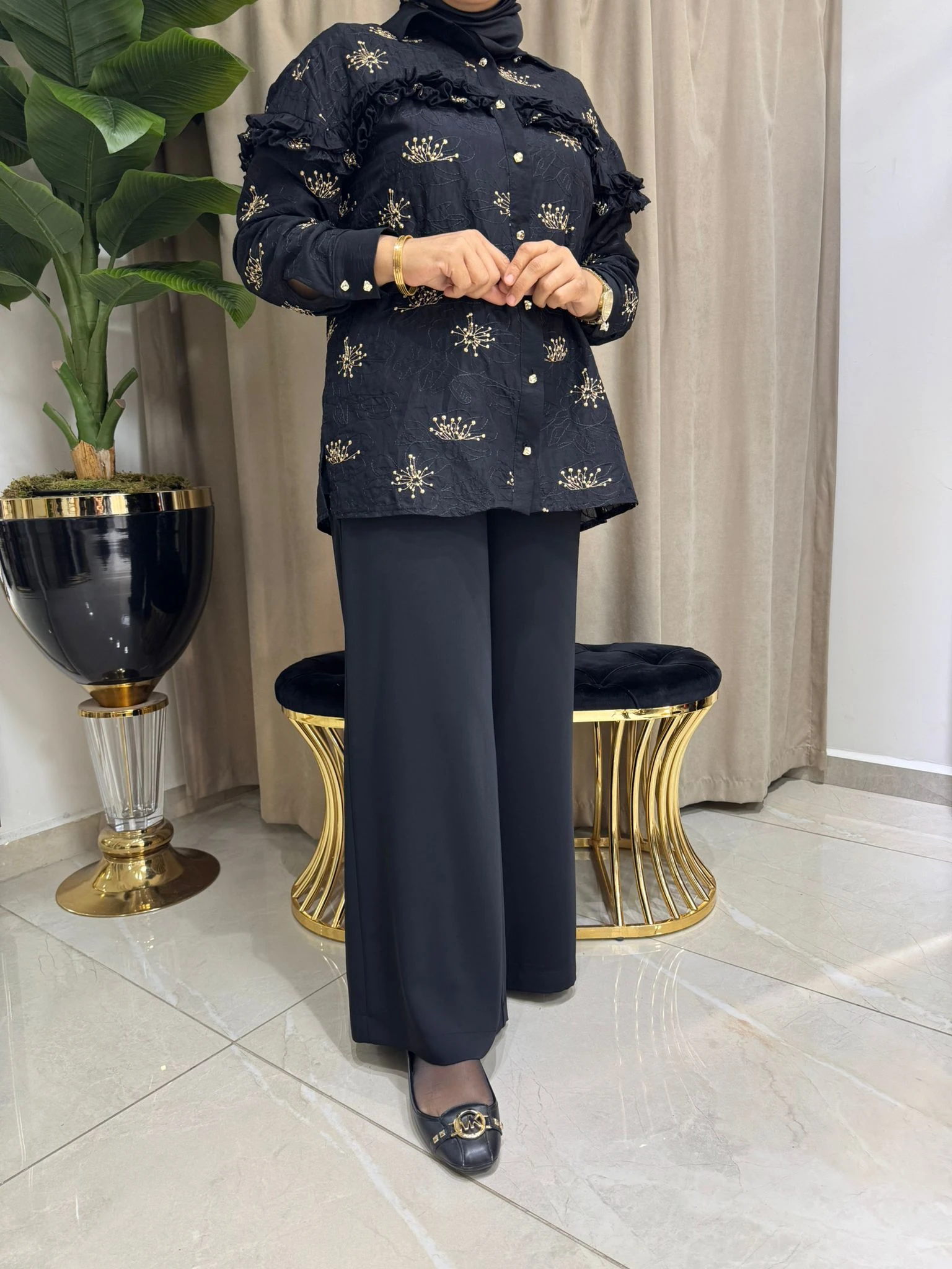 GENİŞ PAÇA BAHAR PANTOLON 0325