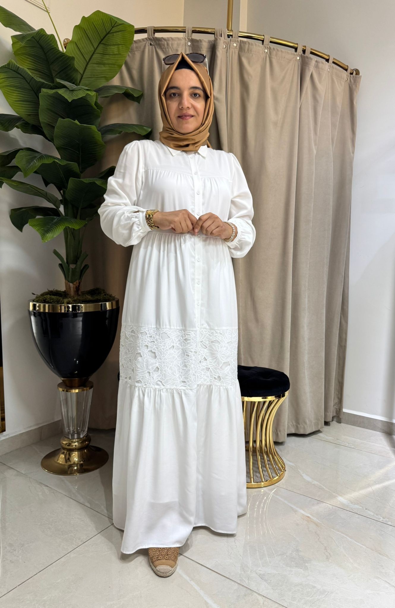 NURCAN ÇETİN TENSEL ELBİSE 25109