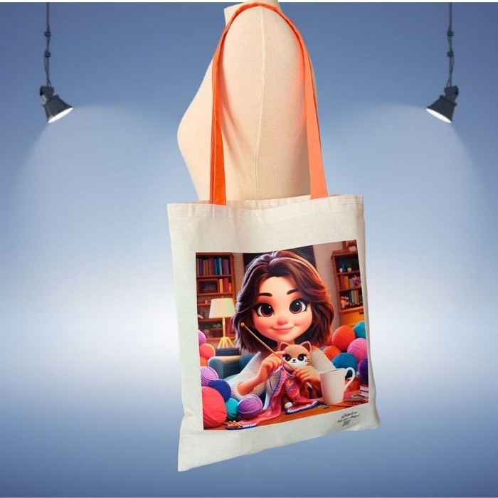 Baskılı Bez Çanta 