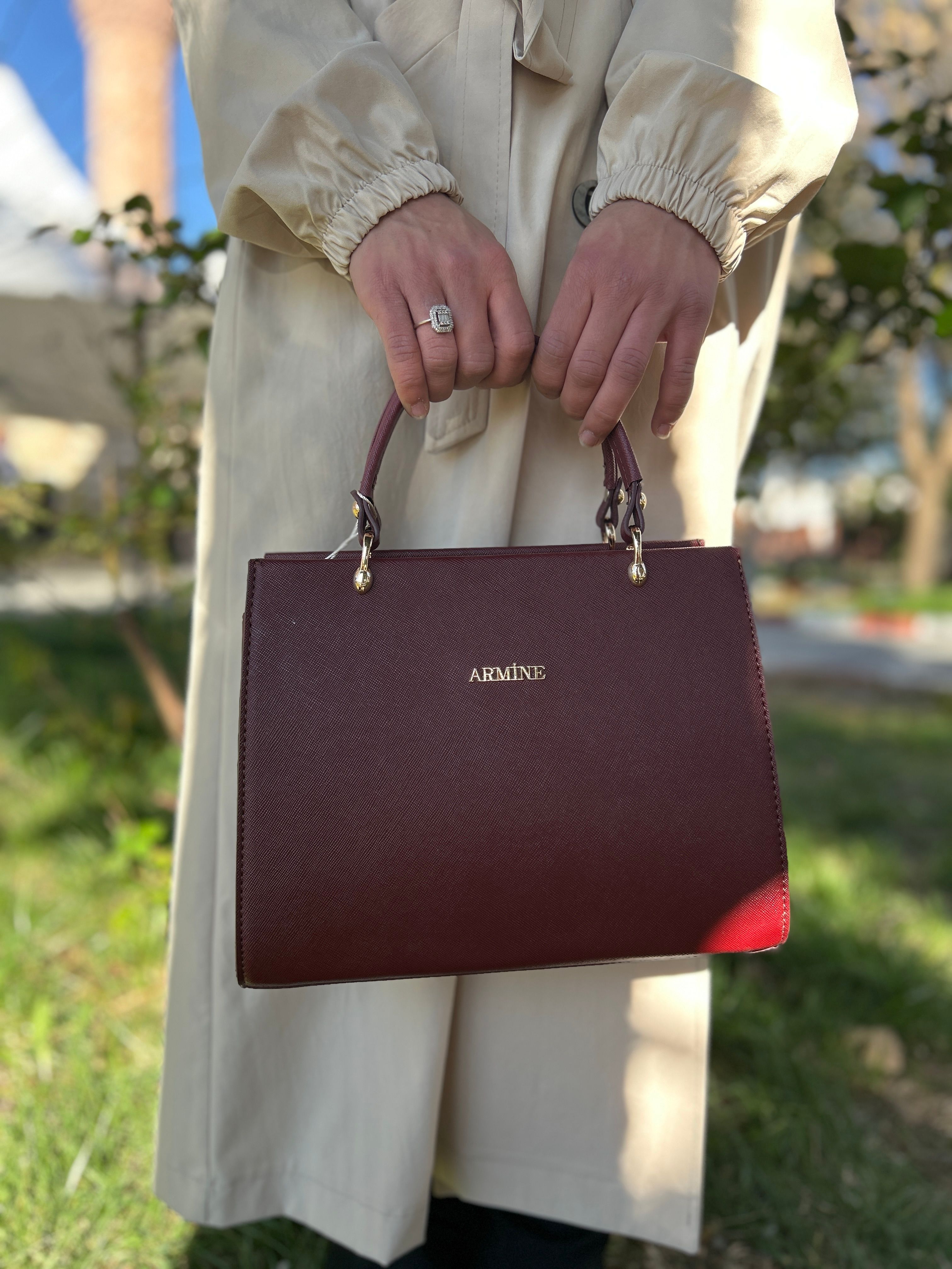 Armine Anne Çantası (Bordo)