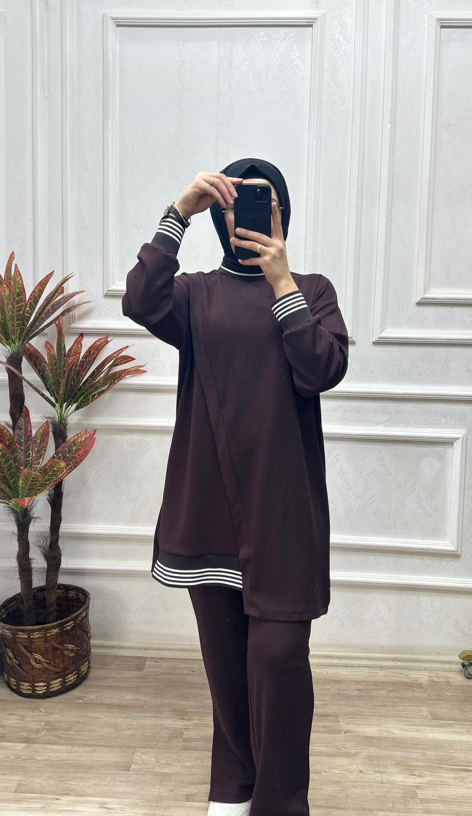 Manşetli Takım (acı kahve)