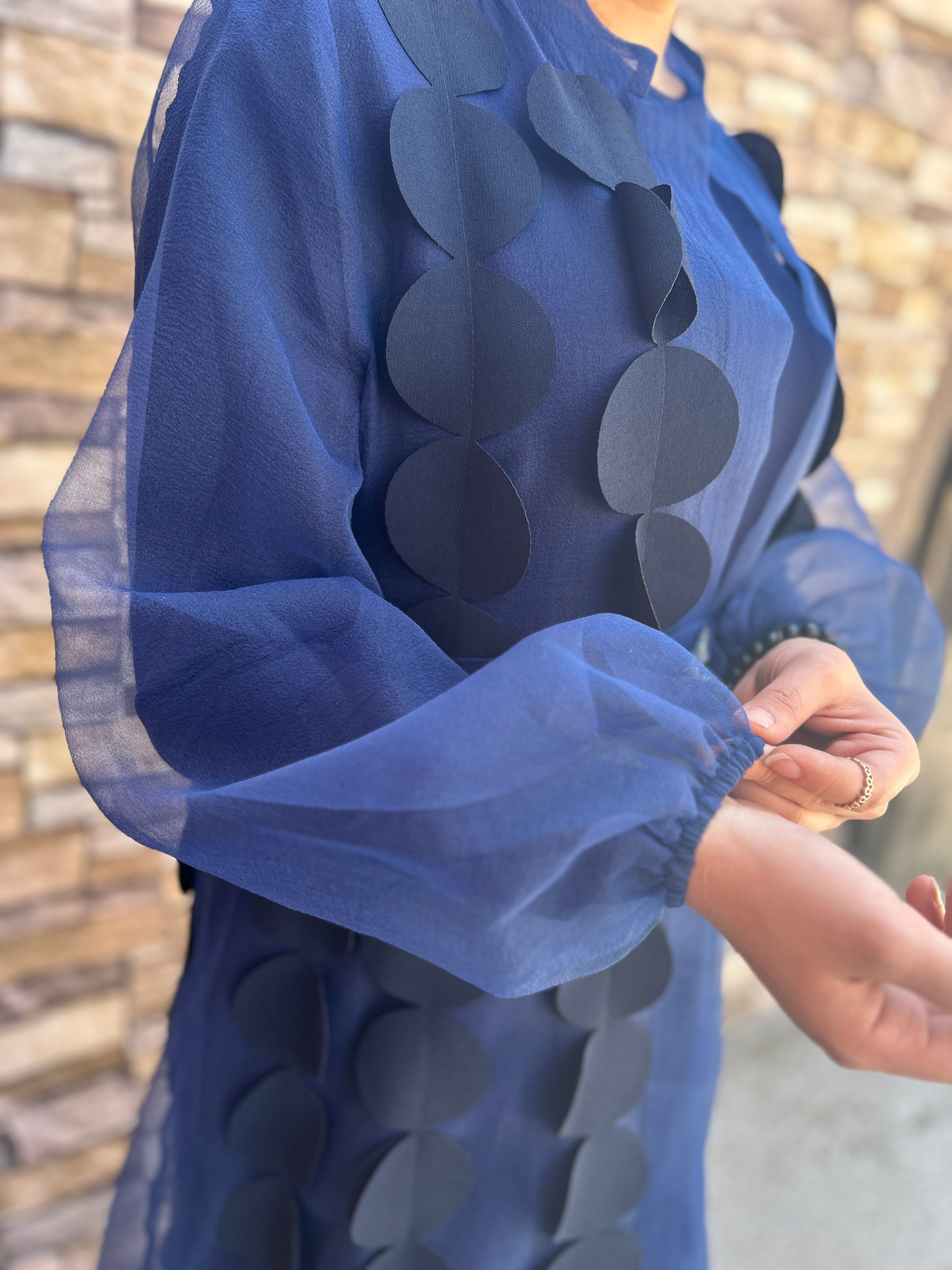 Orhan Abaya (Lacivert)