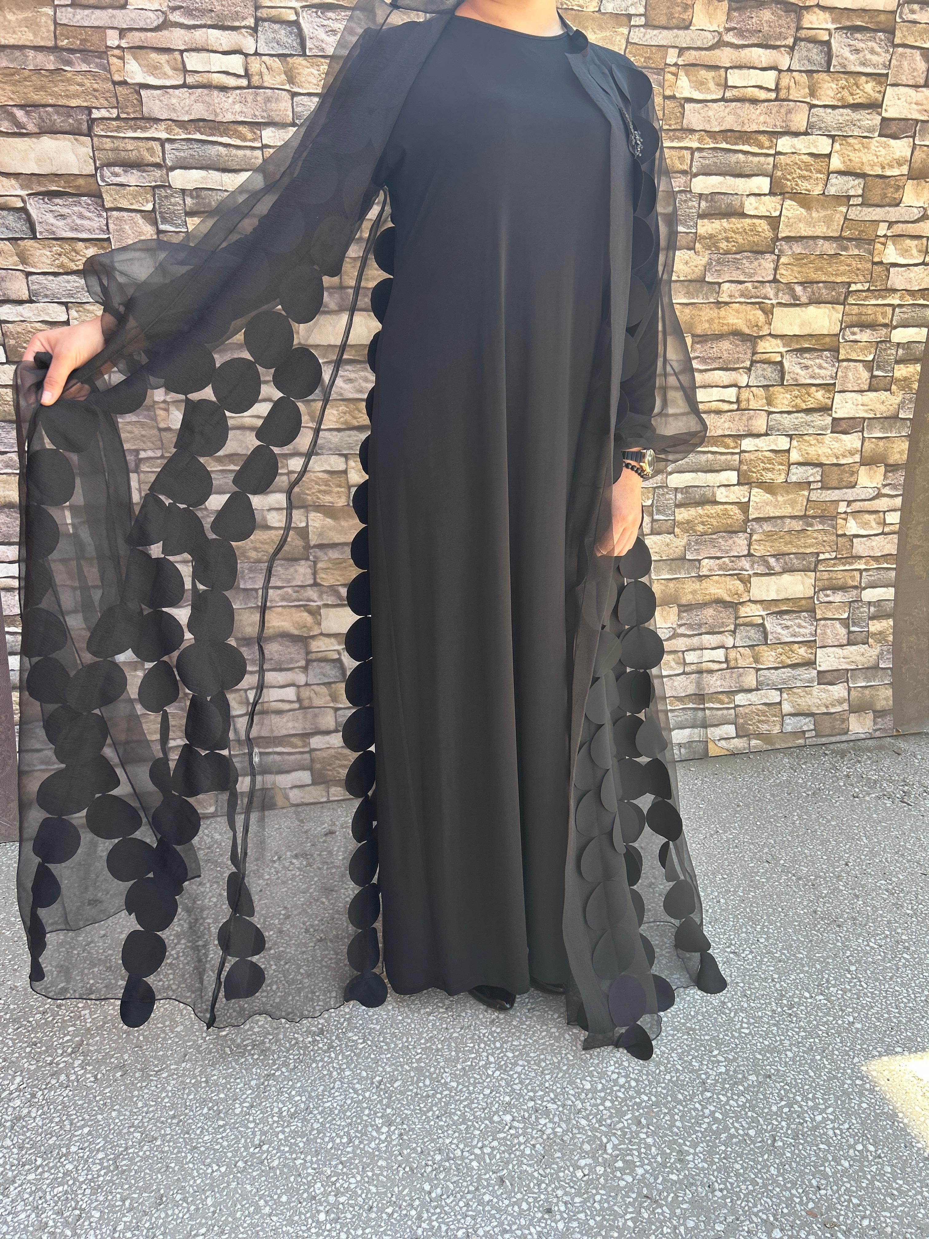 Orhan Abaya (Siyah)