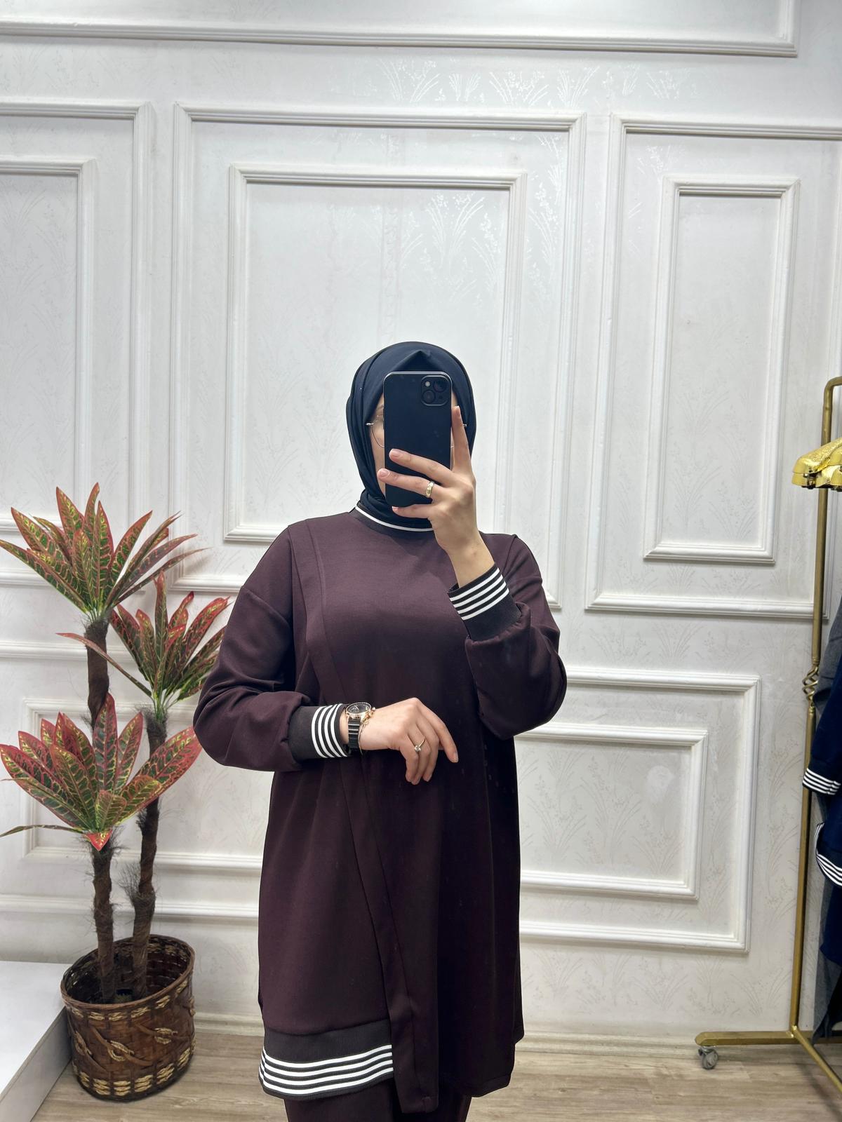 Manşetli Takım (acı kahve)