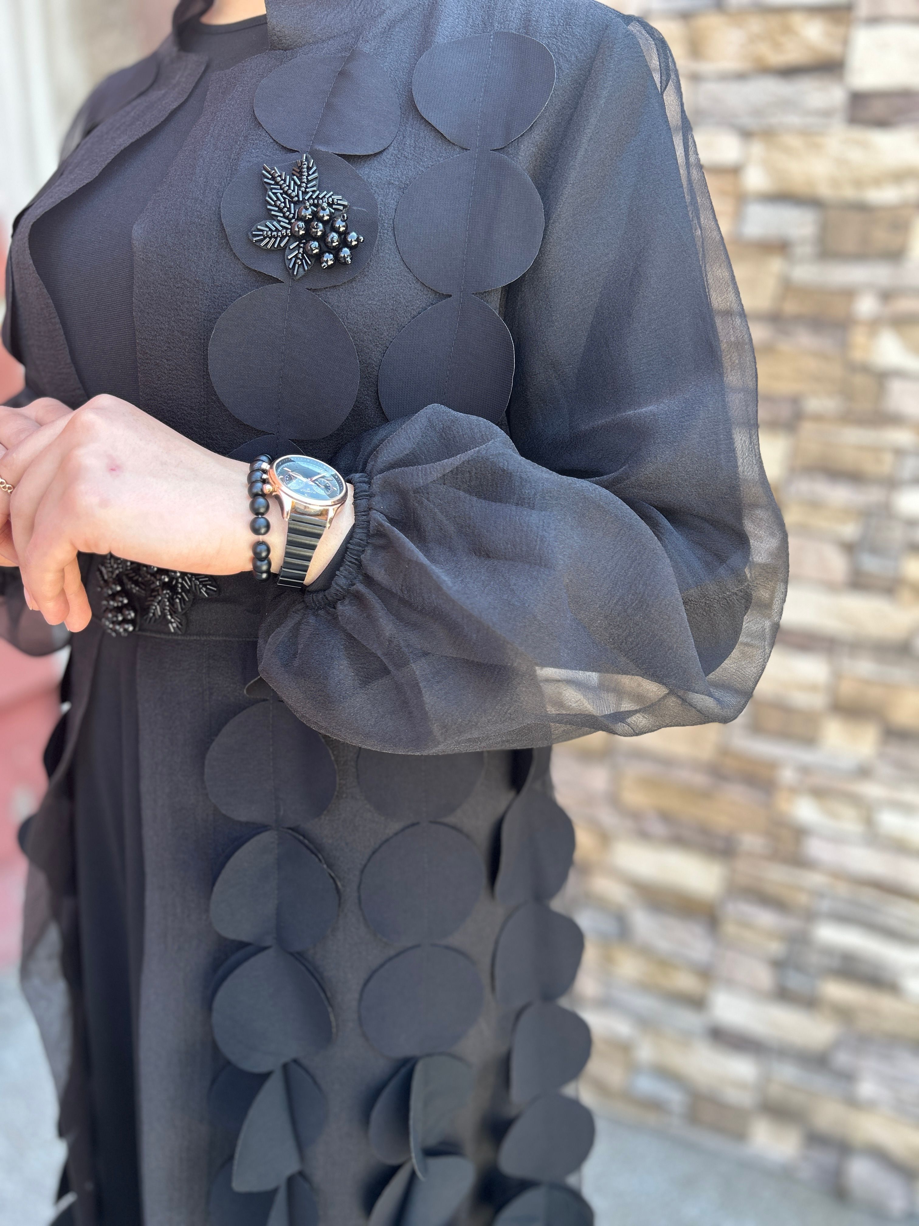 Orhan Abaya (Siyah)