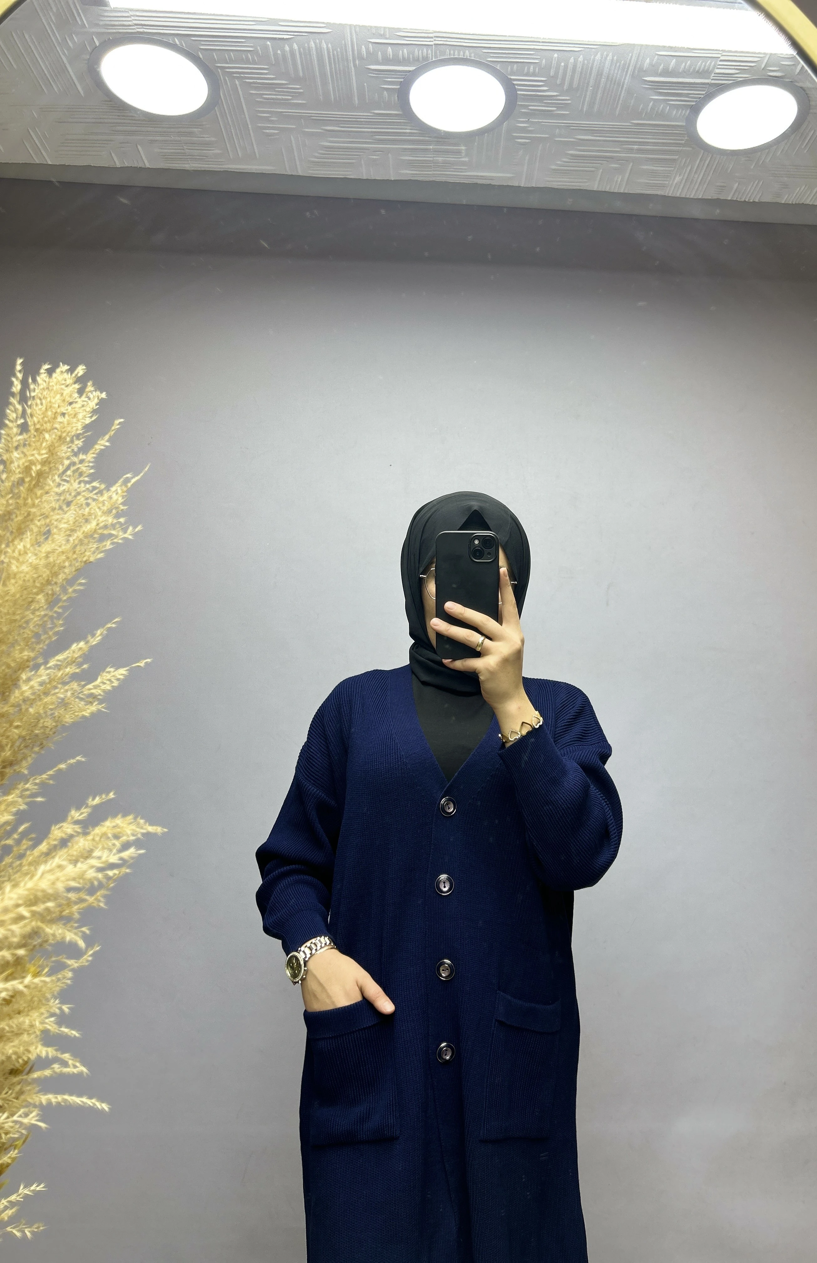 Triko hırka (lacivert)