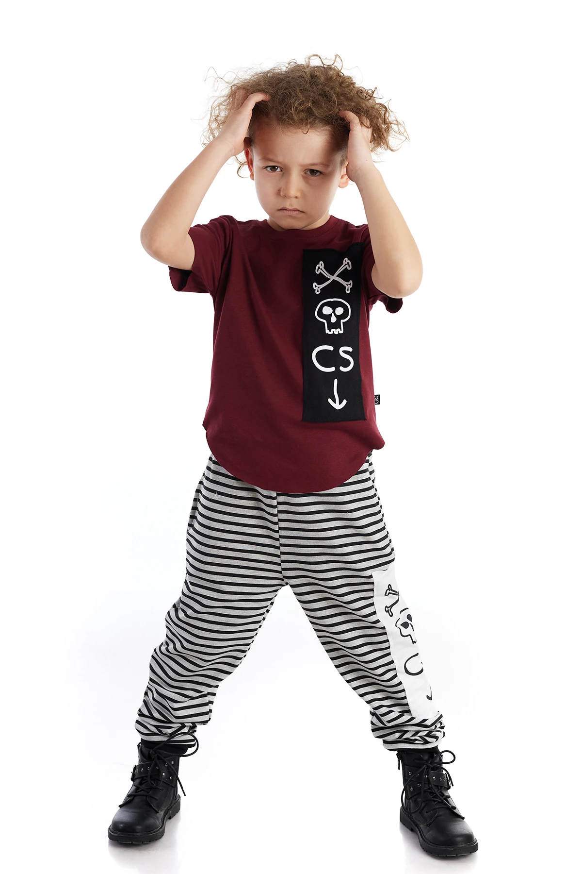 Kurukafa Patcli Çocuk Eşofman Altı