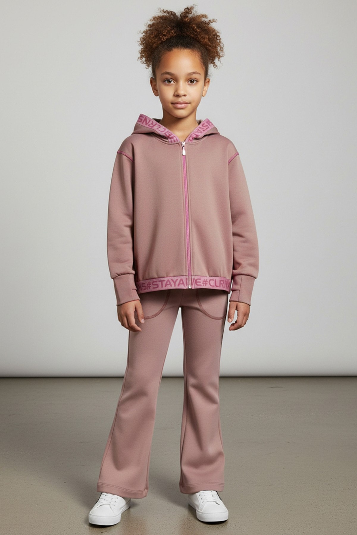 Flexy İçi Tüylü İspanyol Paça Kız Çocuk Kışlık Tayt