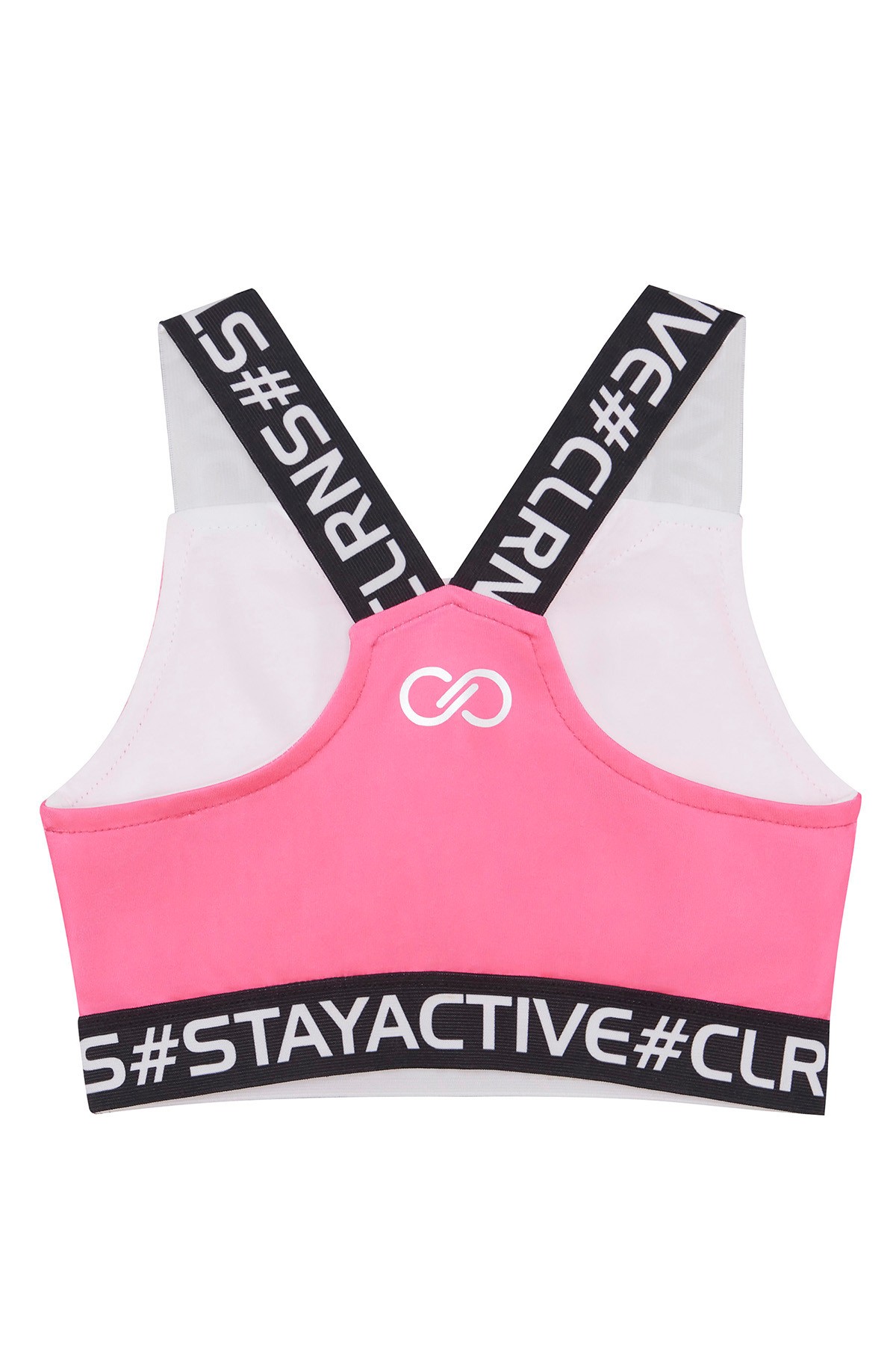 Stay Active Neon Crop Üst