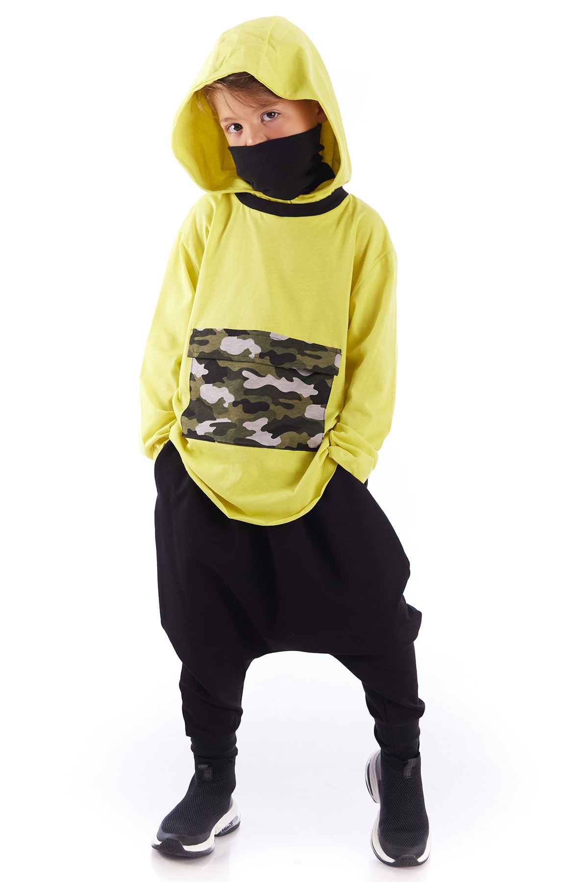 Comfy Baggy Unisex Rahat Kesim Çocuk Eşofman Altı Şalvar