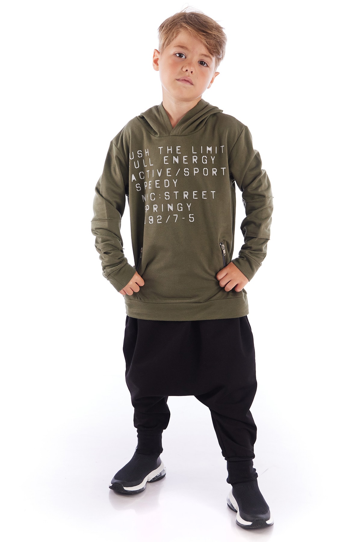 Comfy Baggy Unisex Rahat Kesim Çocuk Eşofman Altı Şalvar