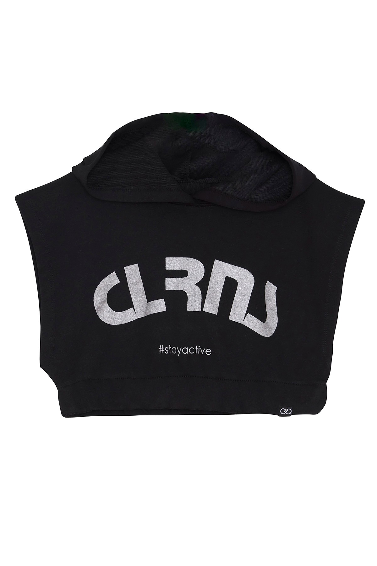 Clrns Kapişonlu Kolsuz Sweatshirt