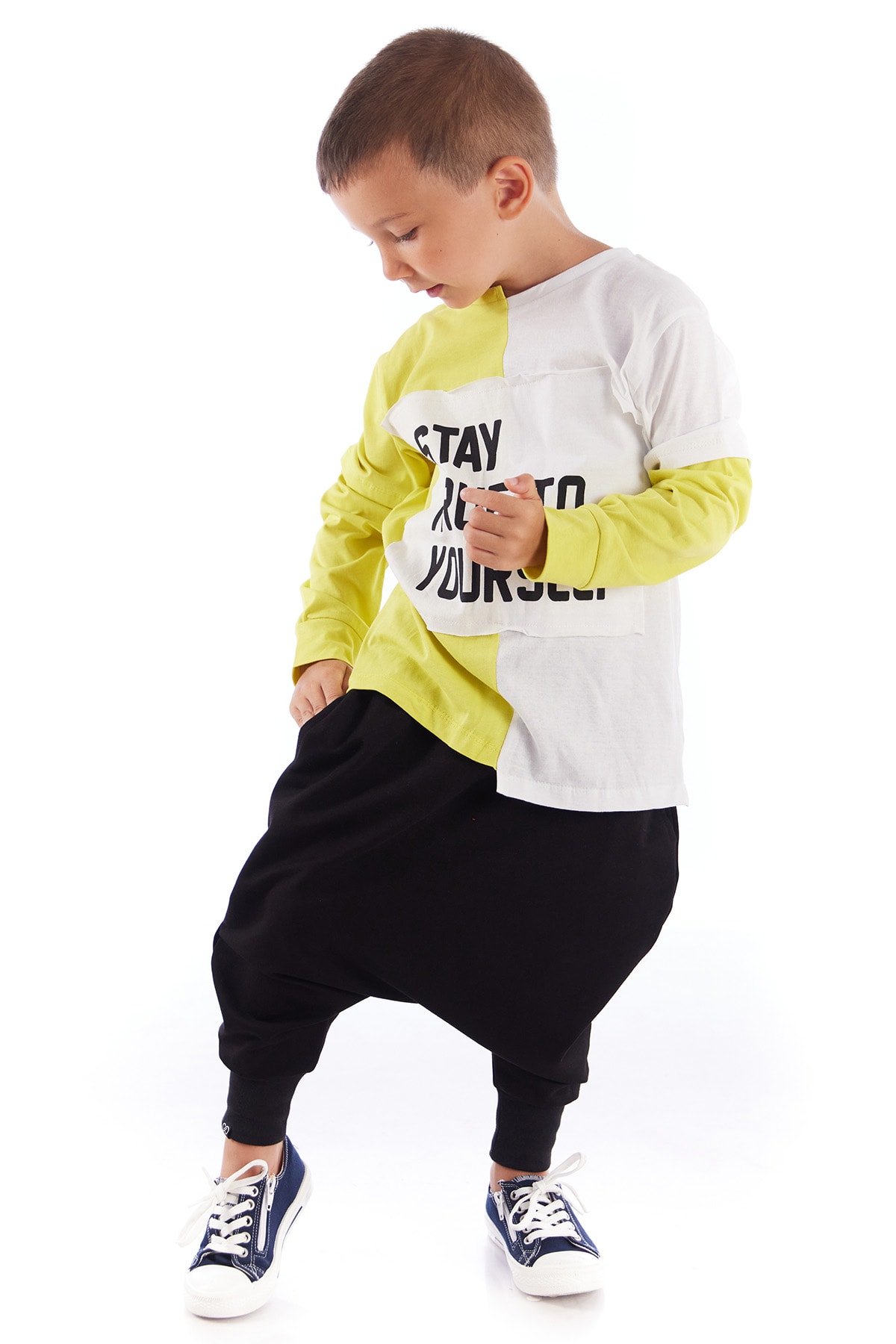 Comfy Baggy Unisex Rahat Kesim Çocuk Eşofman Altı Şalvar