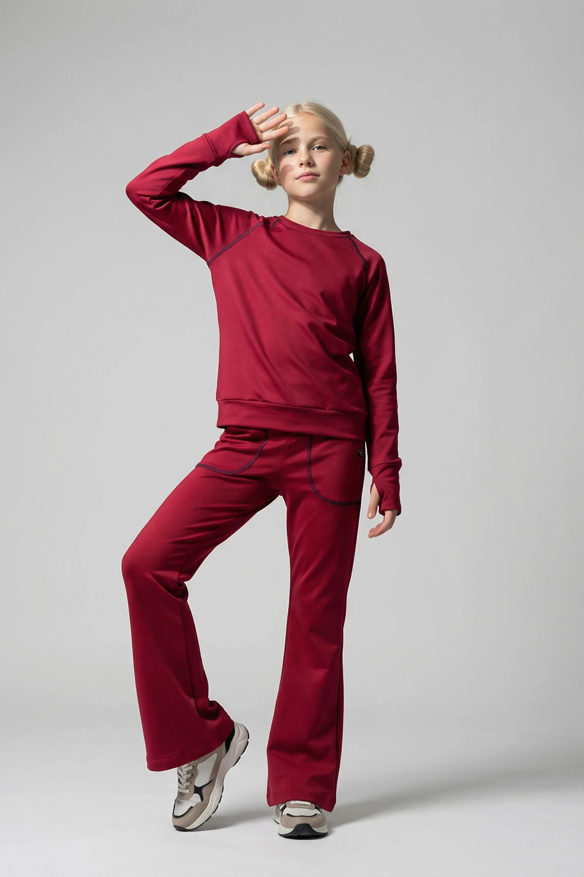 Flexy İçi Tüylü İspanyol Paça Kız Çocuk Kışlık Tayt