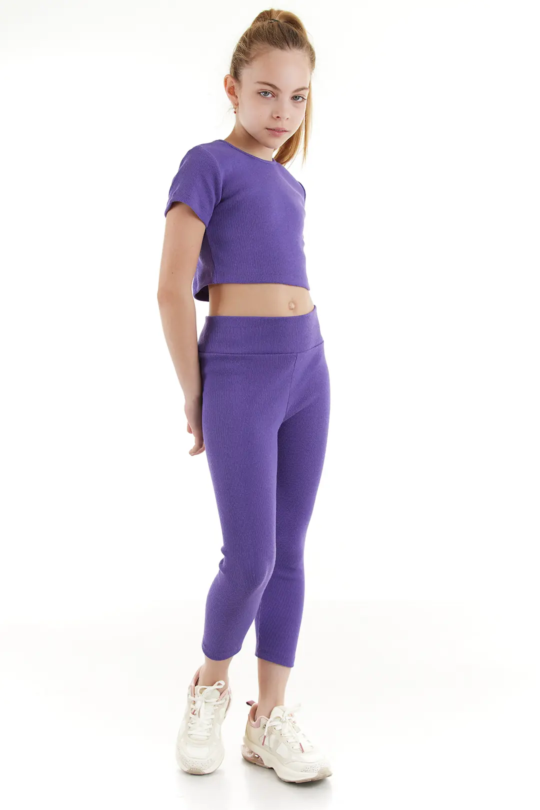 Basic Capri Tshirt Takım