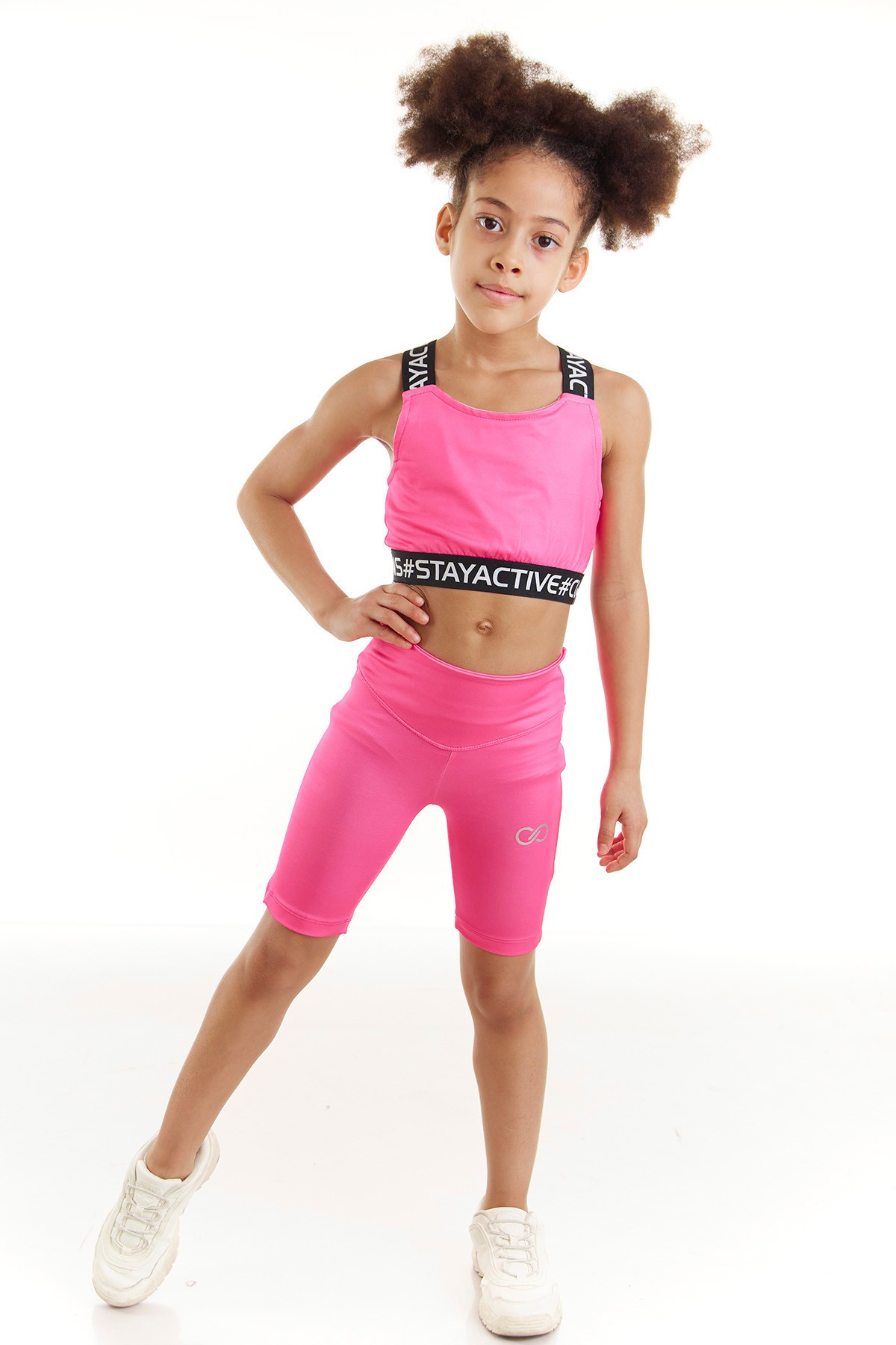 Stay Active Neon Crop Üst