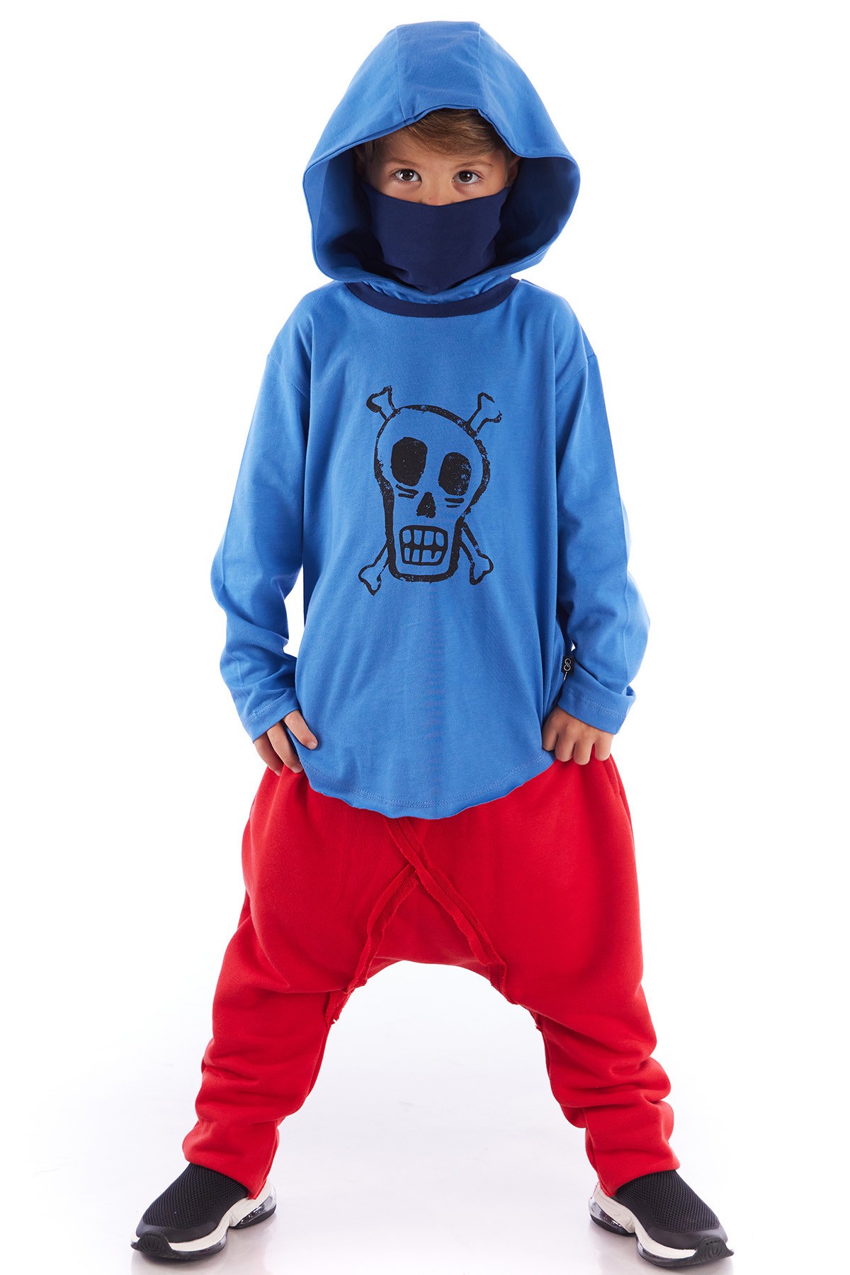 Cozy Baggy Unisex Çocuk Penye Eşofman Altı Şalvar