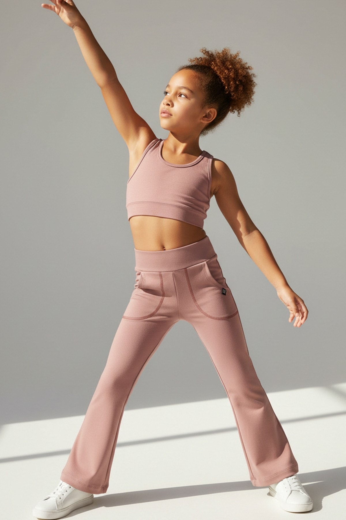 Flexy İçi Tüylü İspanyol Paça Kız Çocuk Kışlık Tayt