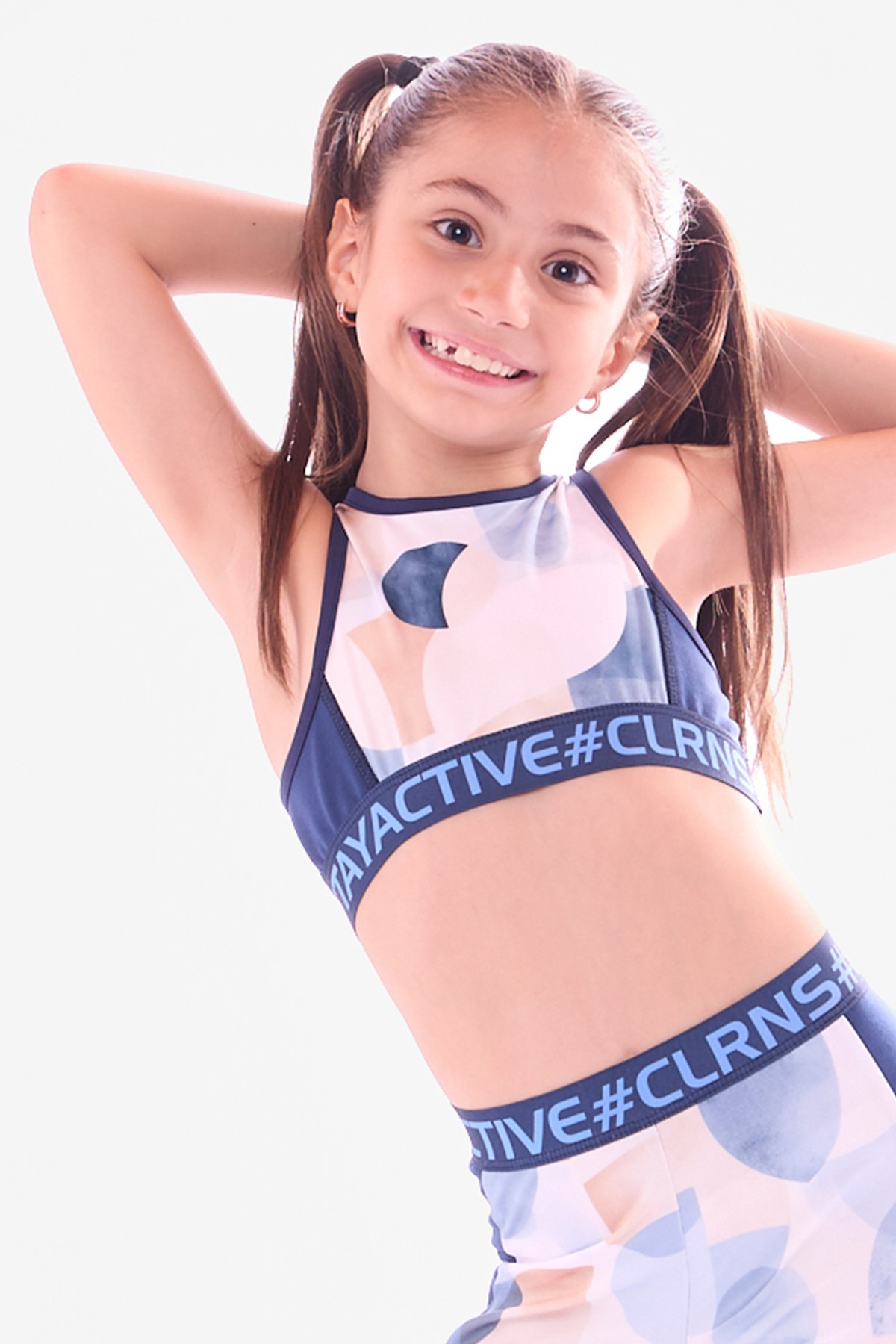 Gym Mood Crop Atlet - LACIVERT
