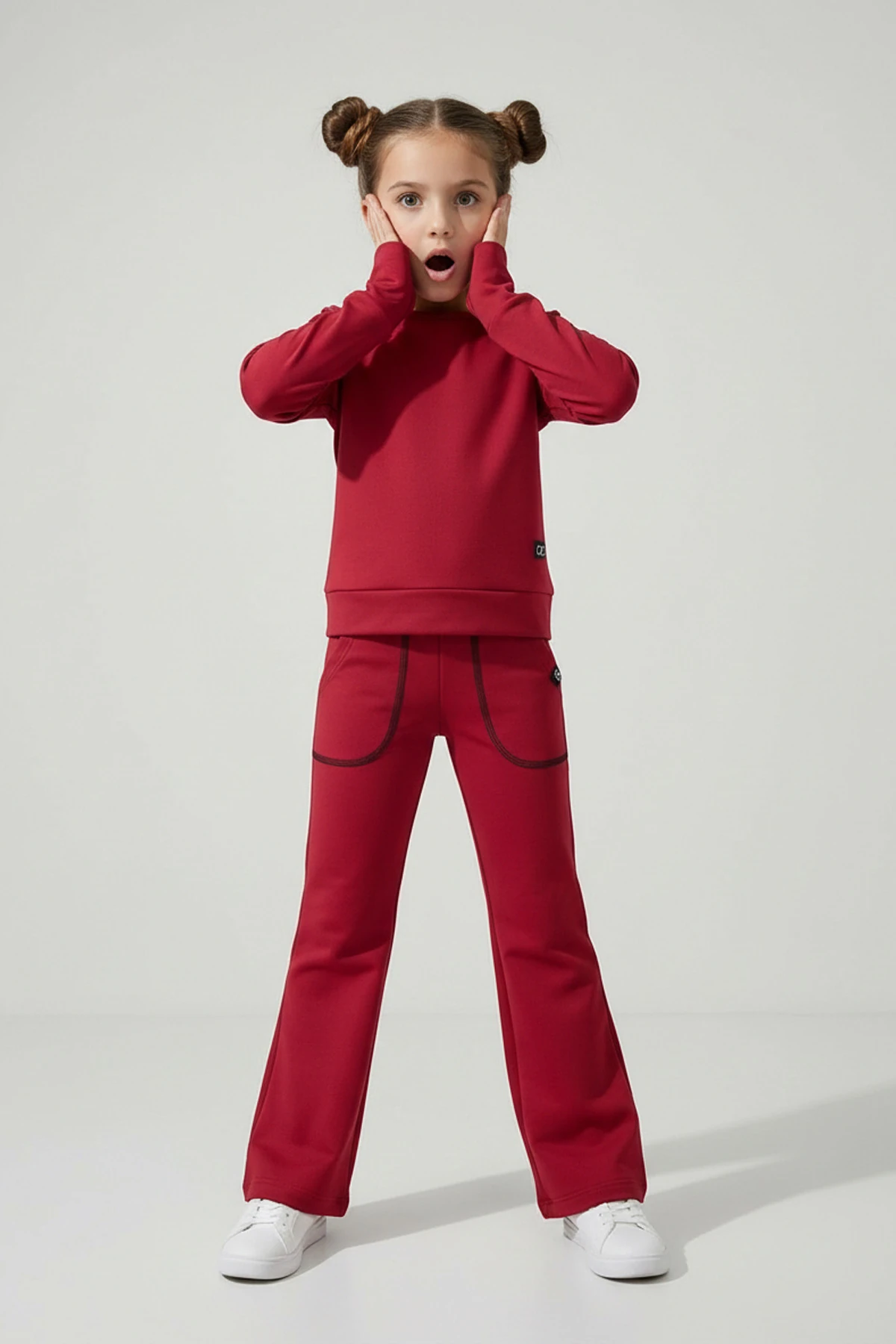 Flexy İçi Tüylü İspanyol Paça Kız Çocuk Kışlık Tayt