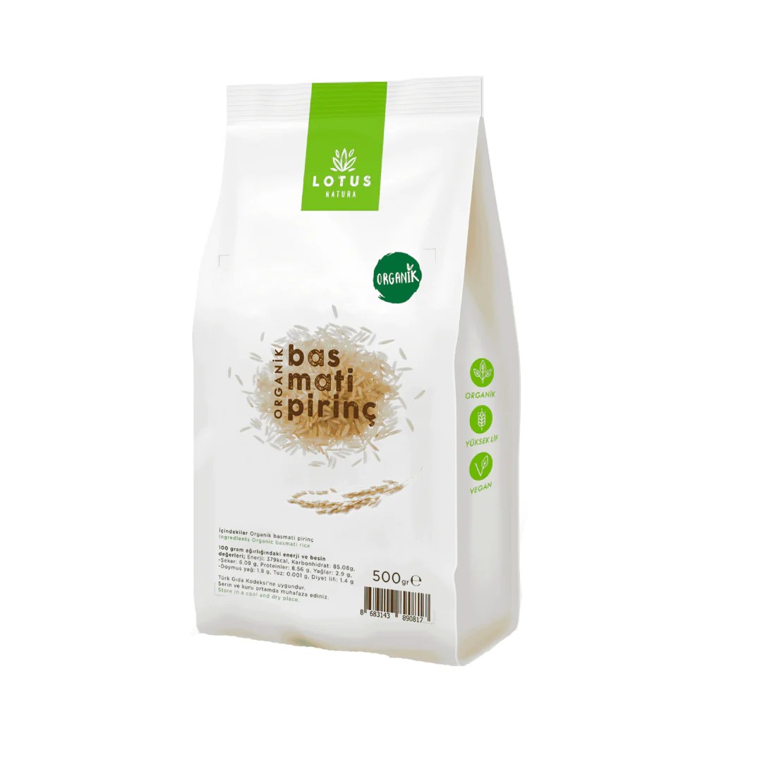Lotus Organik Basmati Pirinç 500gr