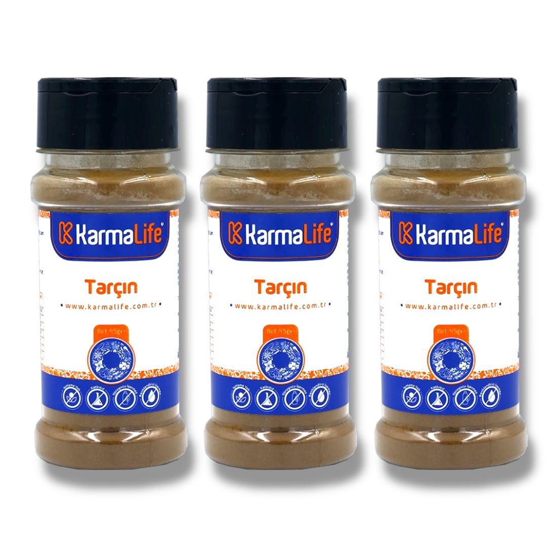 Tarçın Toz 45gr 3'lü Set (Işınlamasız, Katkısız)