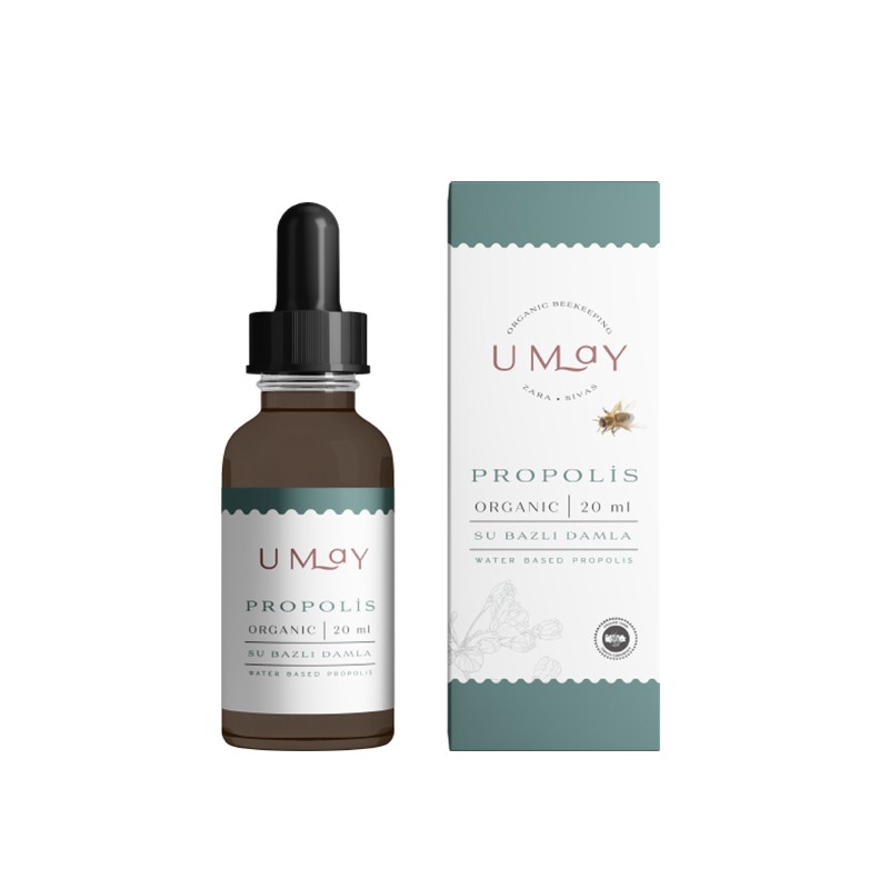 Umay Herbal Organik Propolis Damla (Su Bazlı) 20ml