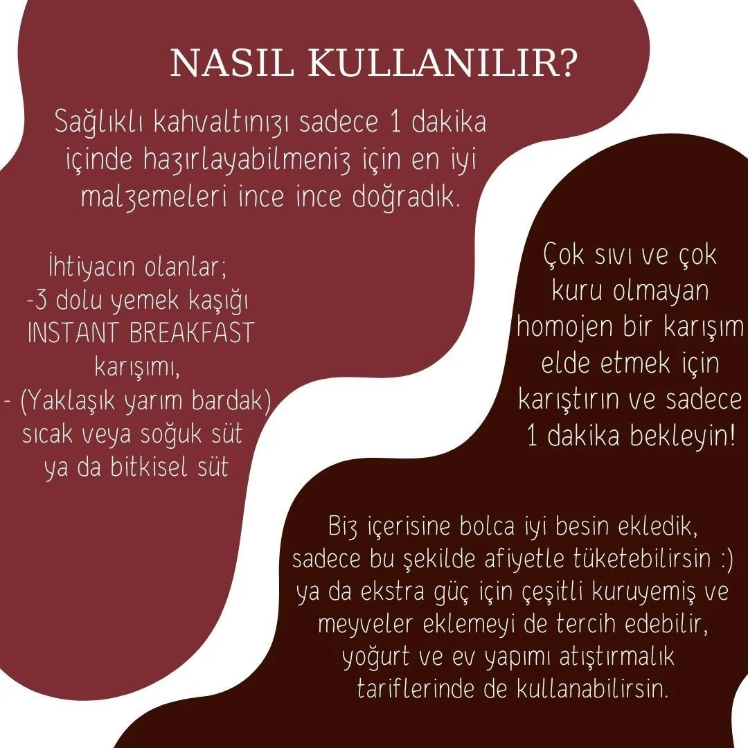 Naturiga Kakaolu Hazır Kahvaltı Karışımı 250gr