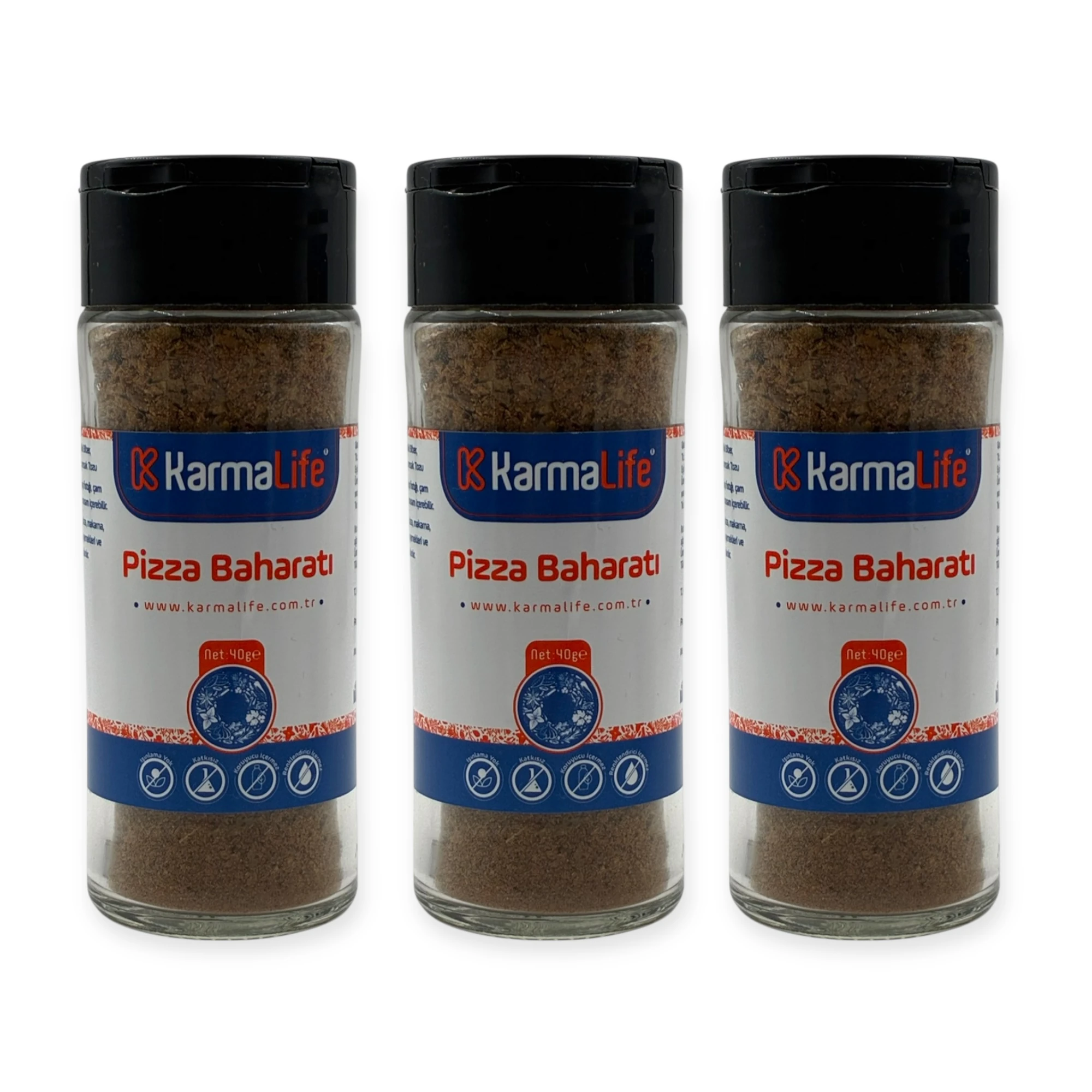 Karmalife Doğal Pizza Baharatı 40gr X 3