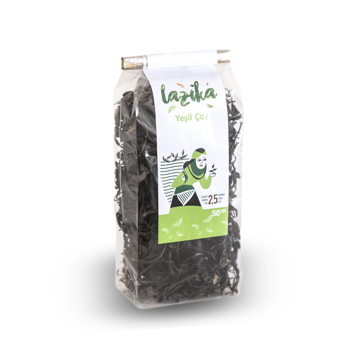 Lazika El Yapımı Yeşil Çay 50gr