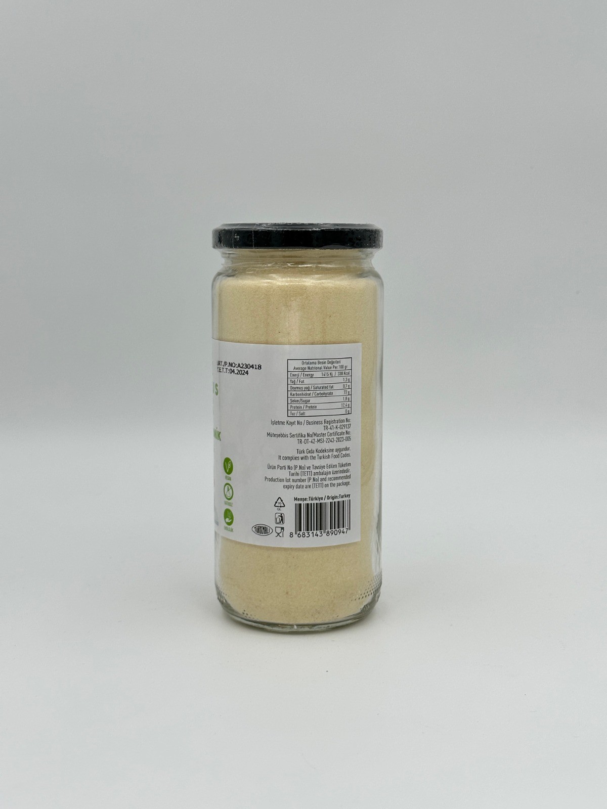 Organik Bebek İrmik 330gr