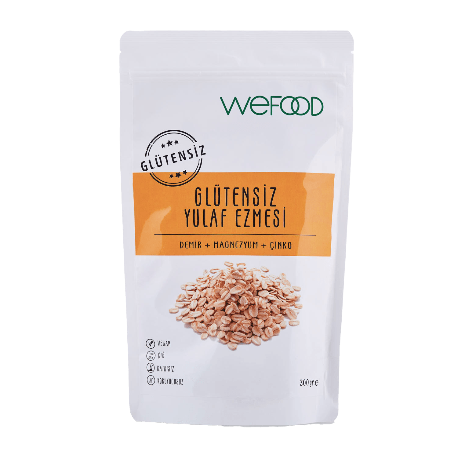 Wefood Glutensiz Yulaf Ezmesi 300gr