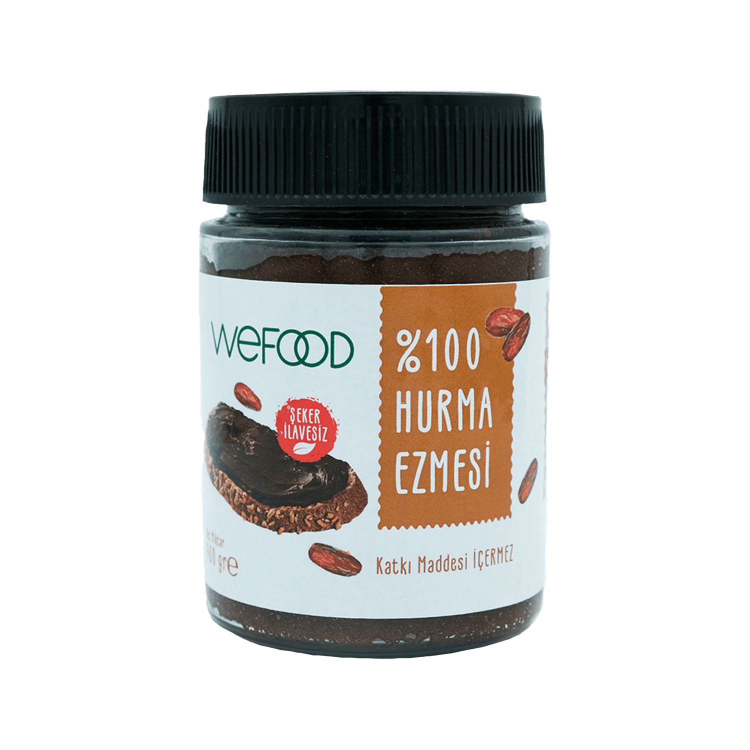 Wefood %100 Sade Hurma Ezmesi 400gr